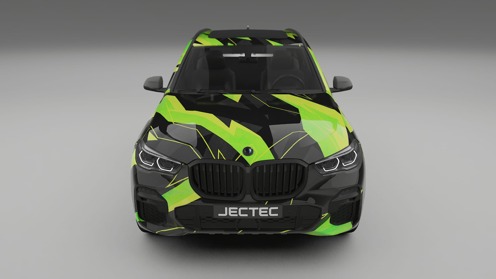 BMW X5 G05 M-Sport NINJA TURTLES – Design-Wrap PPF-Kit aus bedruckbarer Polyurethanfolie