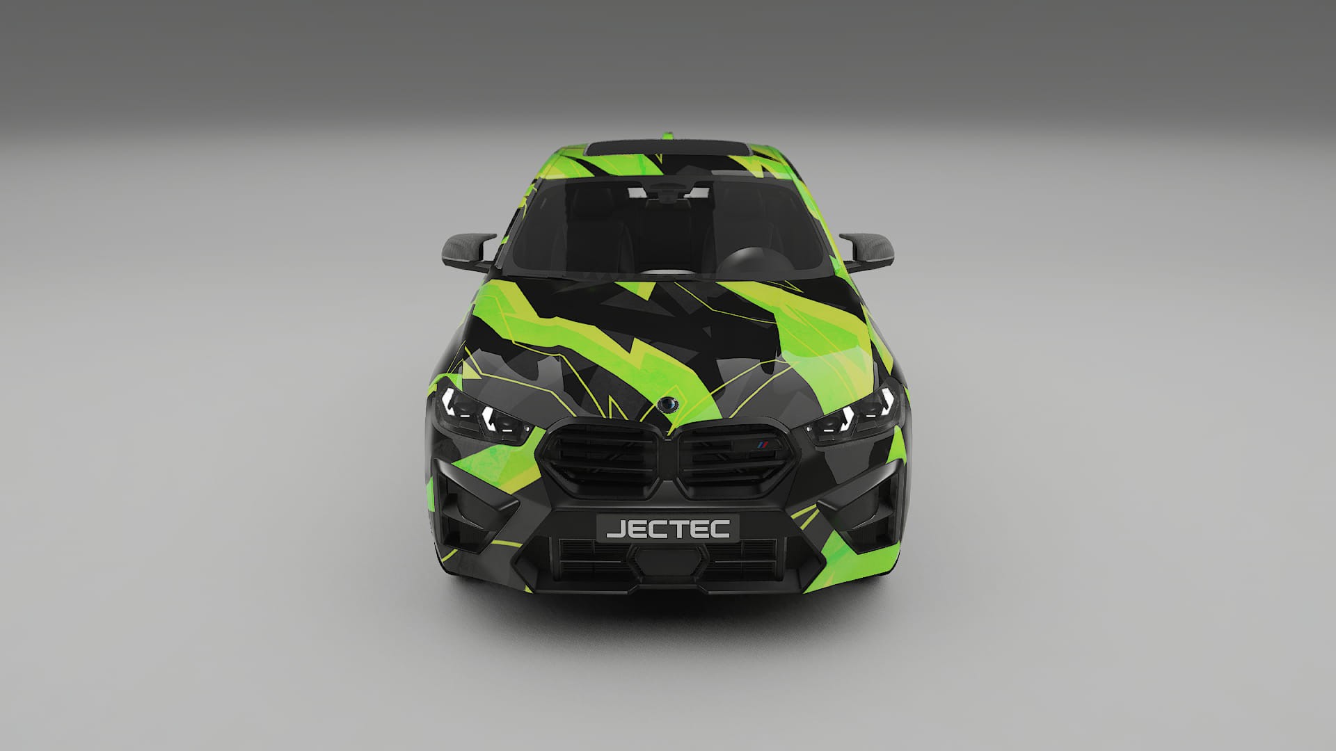 BMW X6 F96 Competition NINJA TURTLES – Design-Wrap PPF-Kit aus bedruckbarer Polyurethanfolie