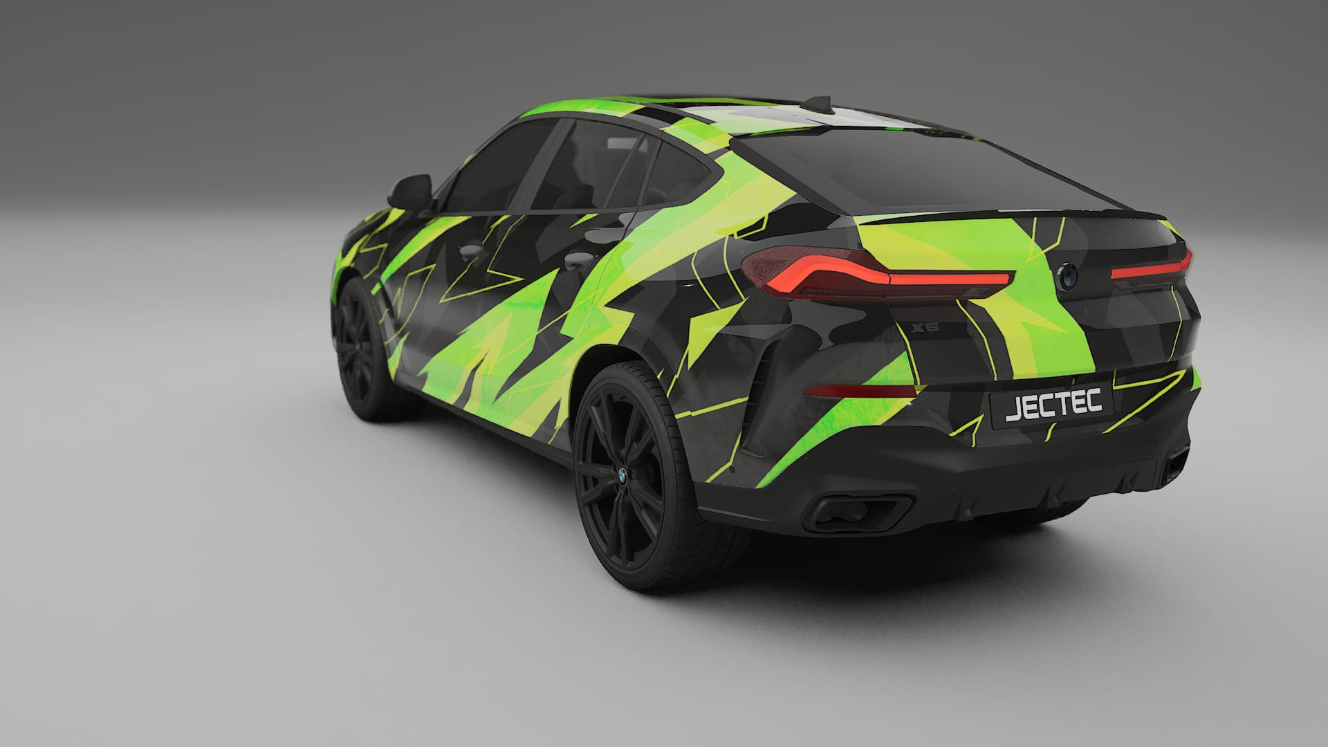 BMW X6 G06 F96 NINJA TURTLES – Design-Wrap PPF-Kit aus bedruckbarer Polyurethanfolie