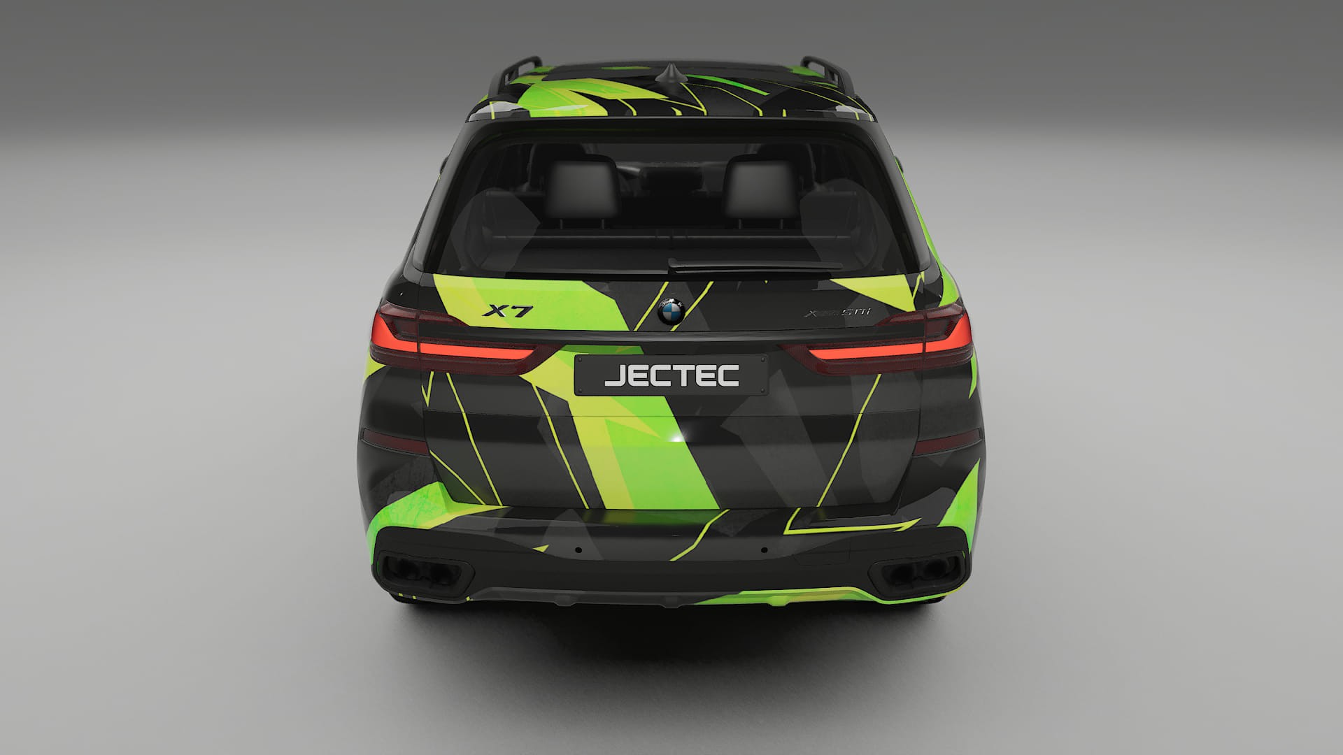 BMW X7 M G07 NINJA TURTLES – Design-Wrap PPF-Kit aus bedruckbarer Polyurethanfolie