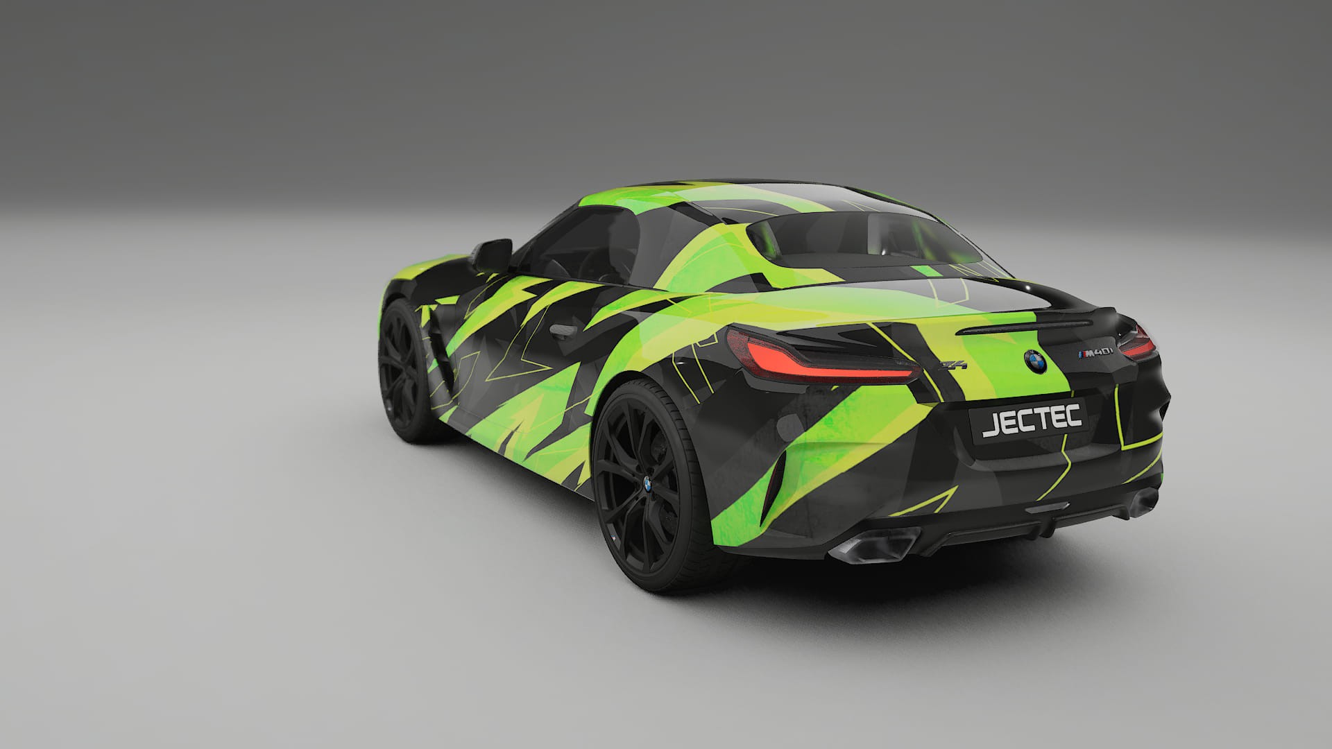 BMW Z4 G29 NINJA TURTLES – Design-Wrap PPF-Kit aus bedruckbarer Polyurethanfolie