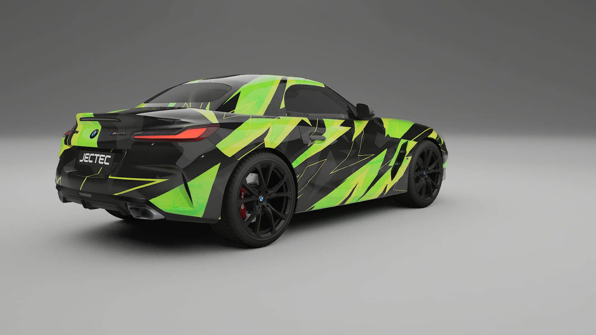 BMW Z4 G29 NINJA TURTLES – Design-Wrap PPF-Kit aus bedruckbarer Polyurethanfolie