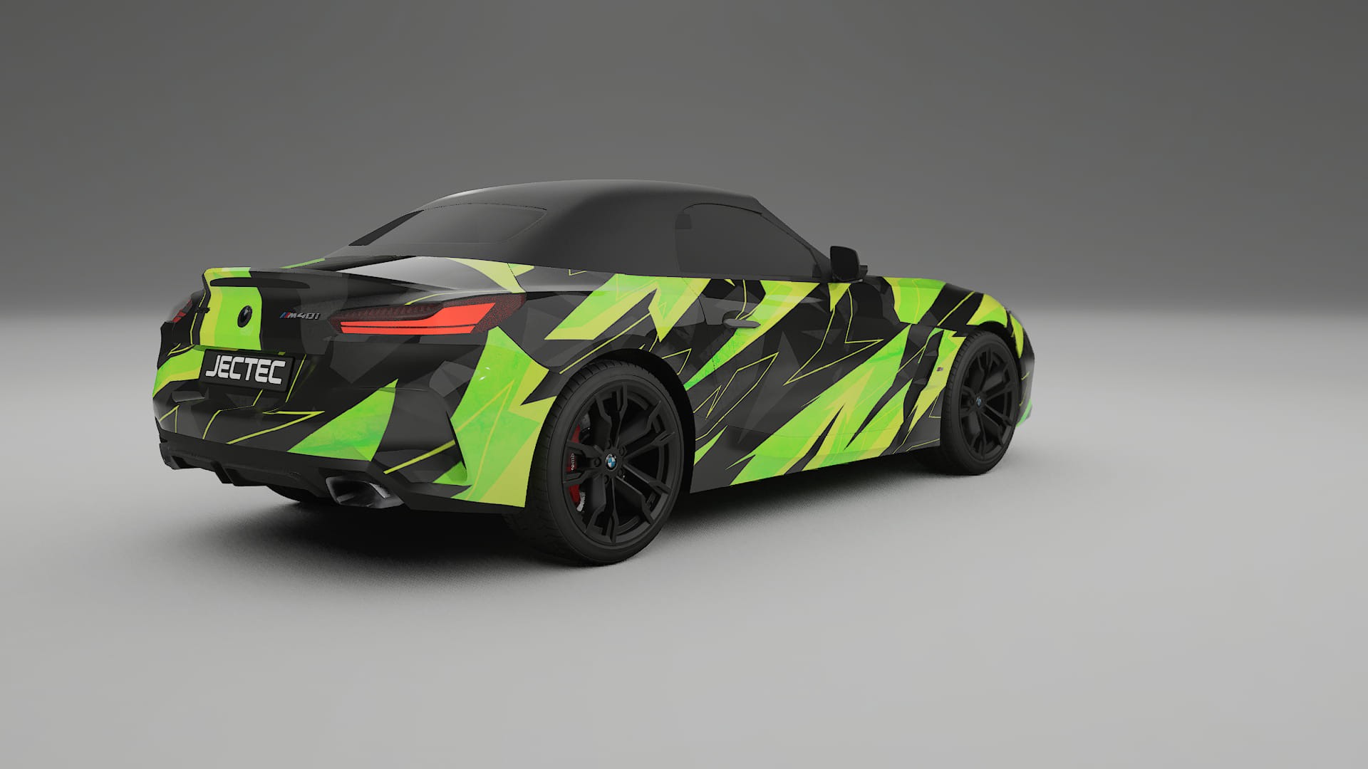 BMW Z4 G29 M40i First edition roadster NINJA TURTLES – Design-Wrap PPF-Kit aus bedruckbarer Polyurethanfolie