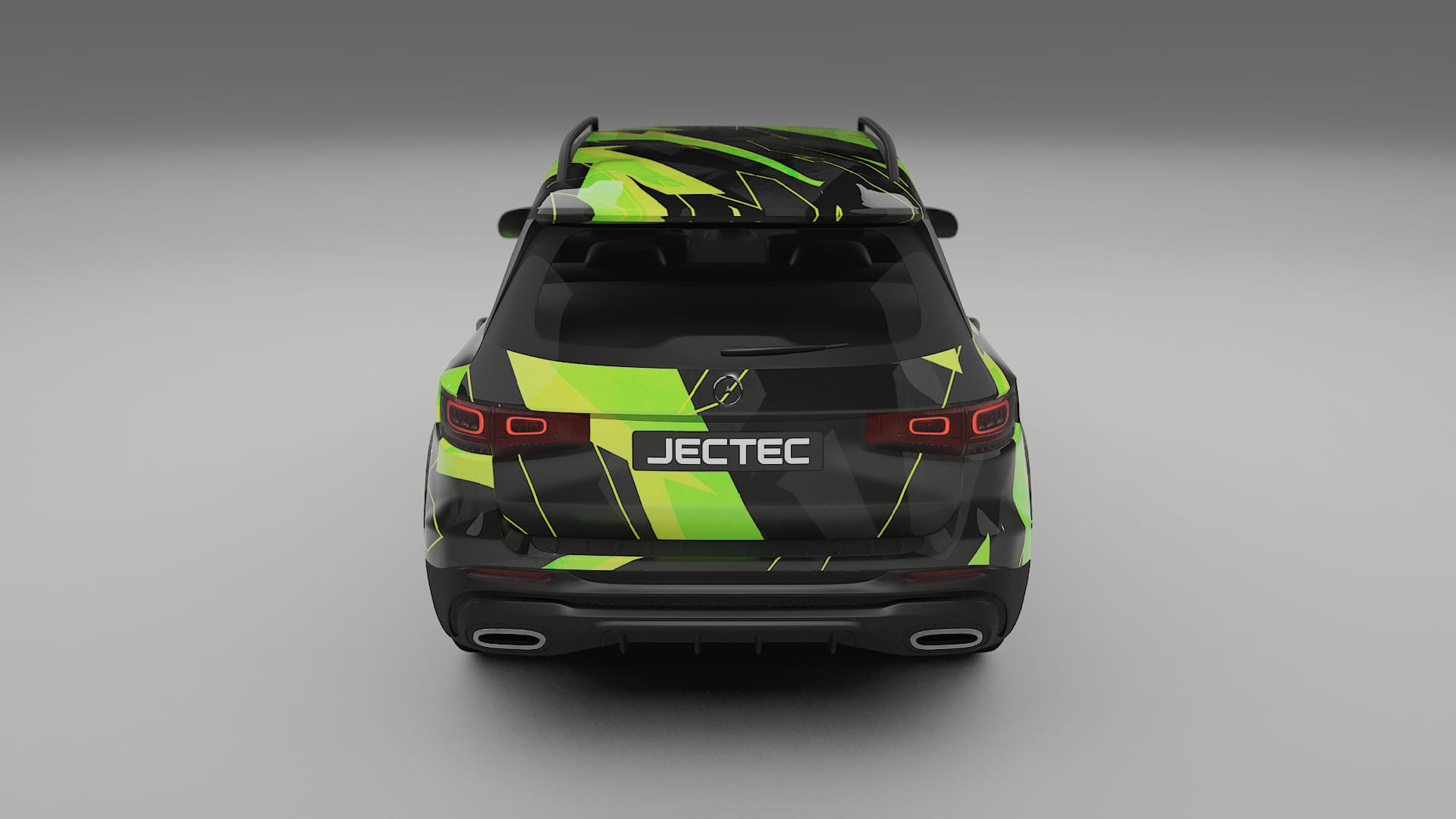 Mercedes AMG GLB NINJA TURTLES – Design-Wrap PPF-Kit aus bedruckbarer Polyurethanfolie