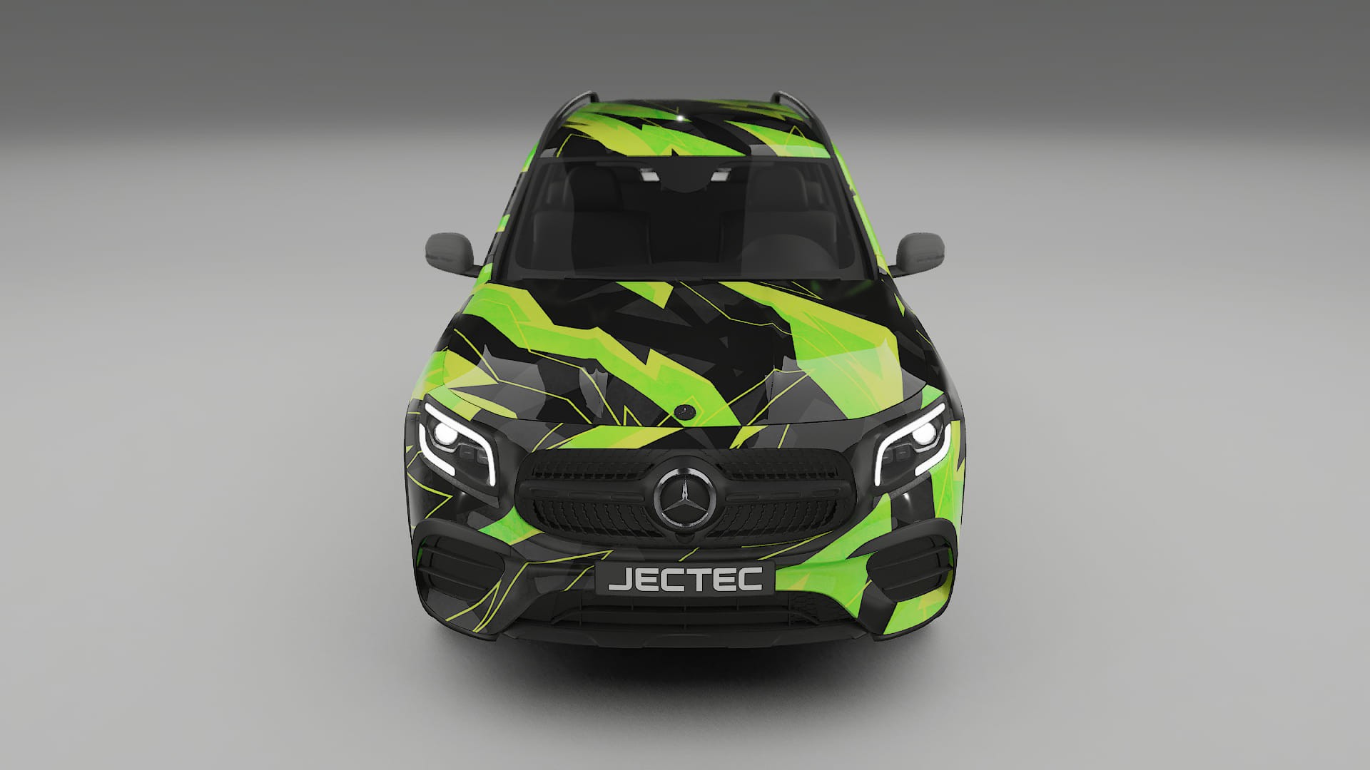 Mercedes AMG GLB NINJA TURTLES – Design-Wrap PPF-Kit aus bedruckbarer Polyurethanfolie