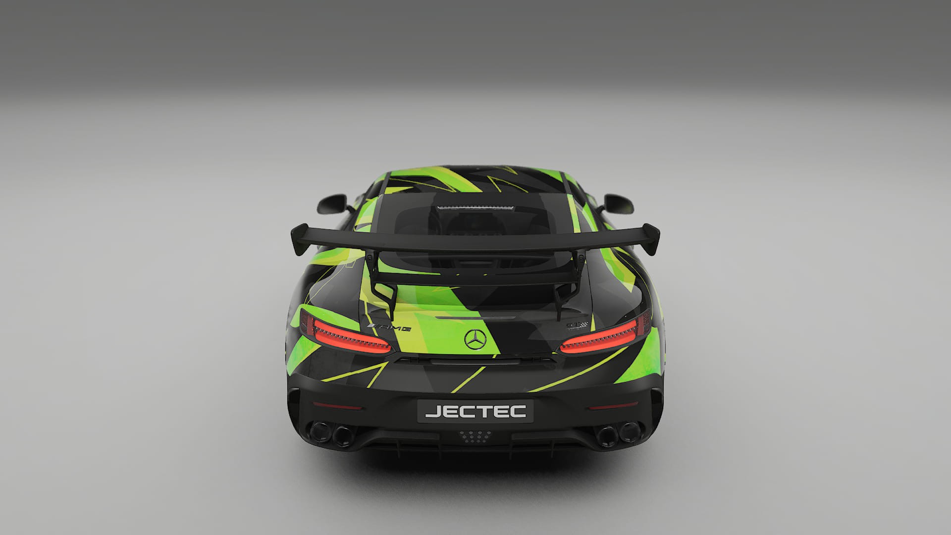 Mercedes AMG GT Black Series C192 Coupe NINJA TURTLES – Design-Wrap PPF-Kit aus bedruckbarer Polyurethanfolie