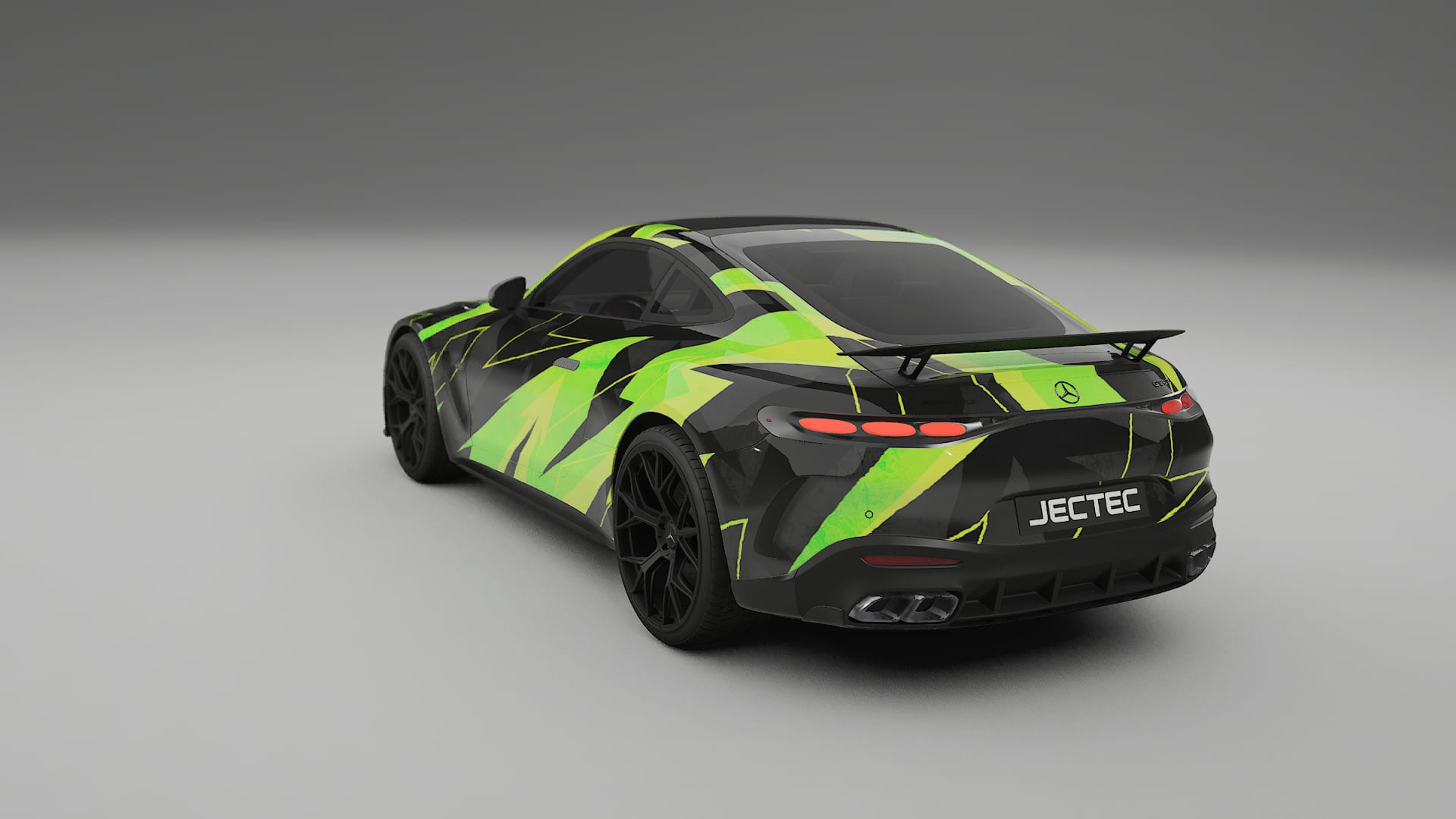 Mercedes AMG GT Coupe C192 NINJA TURTLES – Design-Wrap PPF-Kit aus bedruckbarer Polyurethanfolie