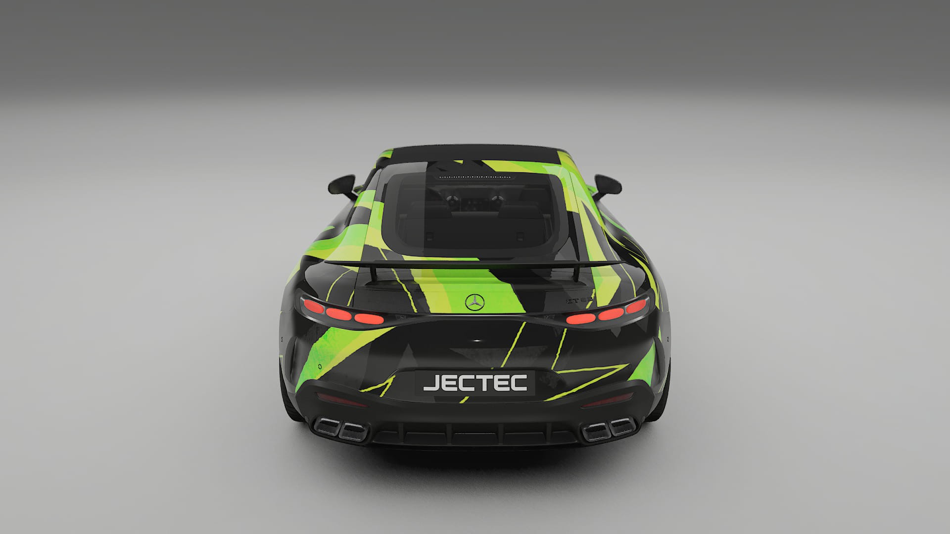 Mercedes AMG GT Coupe C192 NINJA TURTLES – Design-Wrap PPF-Kit aus bedruckbarer Polyurethanfolie