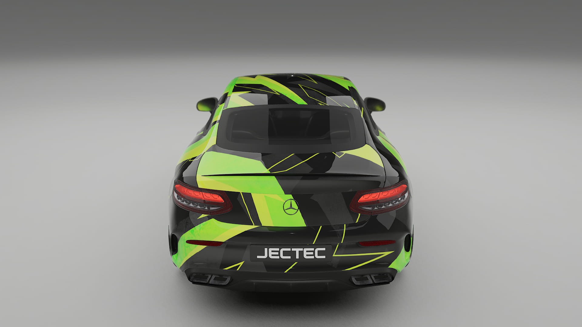 Mercedes C63 AMG W205 Coupe NINJA TURTLES – Design-Wrap PPF-Kit aus bedruckbarer Polyurethanfolie