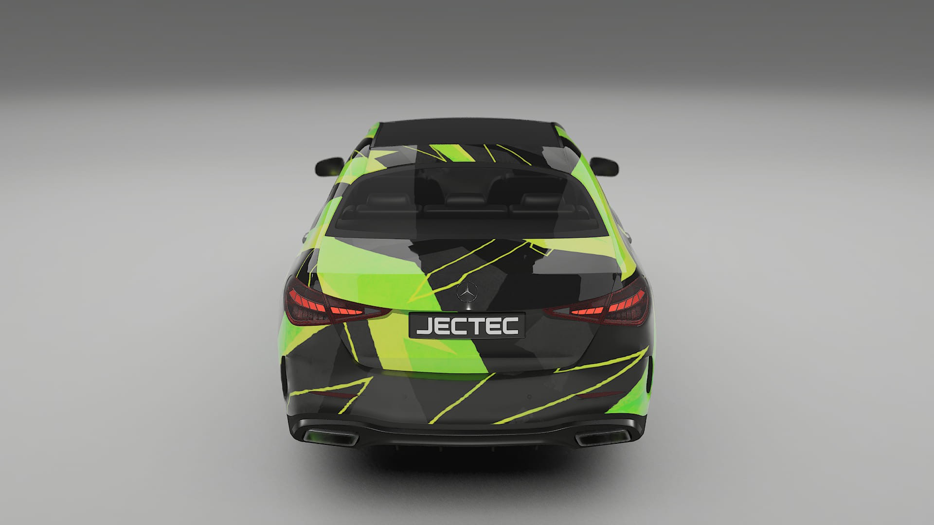 Mercedes C-class W206 NINJA TURTLES – Design-Wrap PPF-Kit aus bedruckbarer Polyurethanfolie