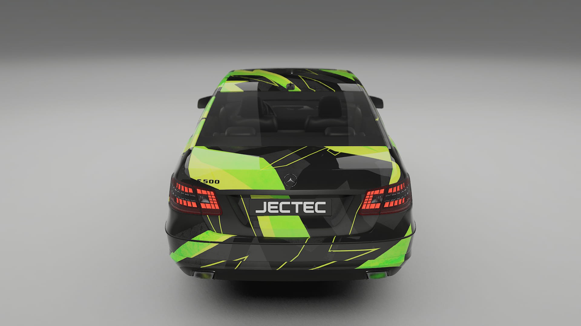 Mercedes E-class Sedan W212 Prefacelift pre-LCI NINJA TURTLES – Design-Wrap PPF-Kit aus bedruckbarer Polyurethanfolie