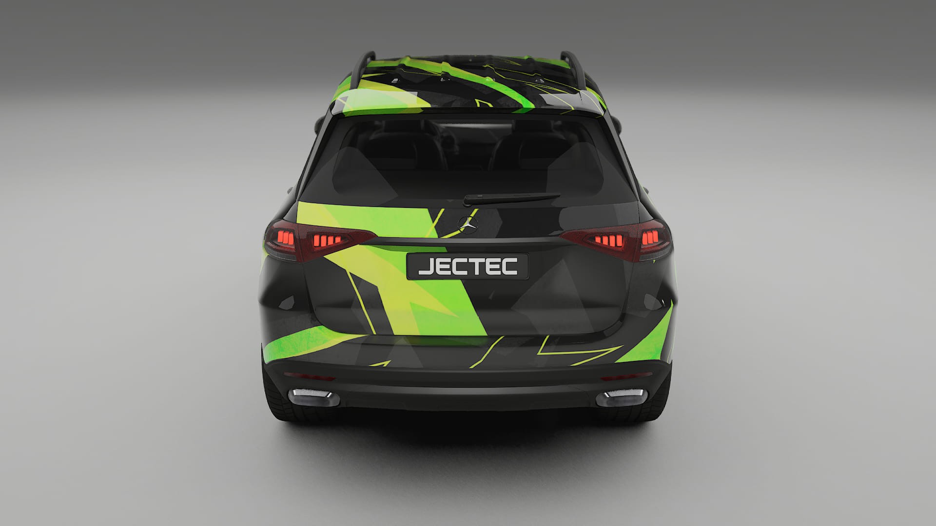 Mercedes GLE W167 NINJA TURTLES – Design-Wrap PPF-Kit aus bedruckbarer Polyurethanfolie