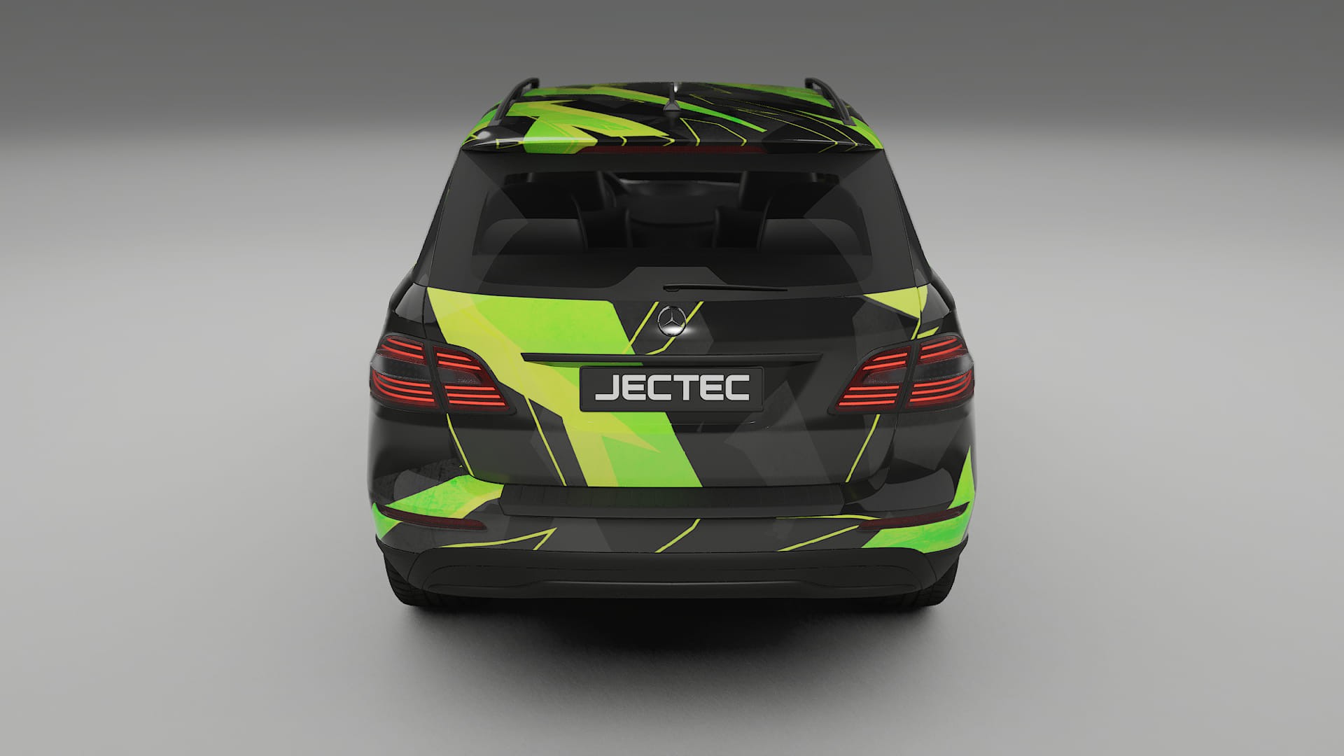Mercedes M-class W166 NINJA TURTLES – Design-Wrap PPF-Kit aus bedruckbarer Polyurethanfolie
