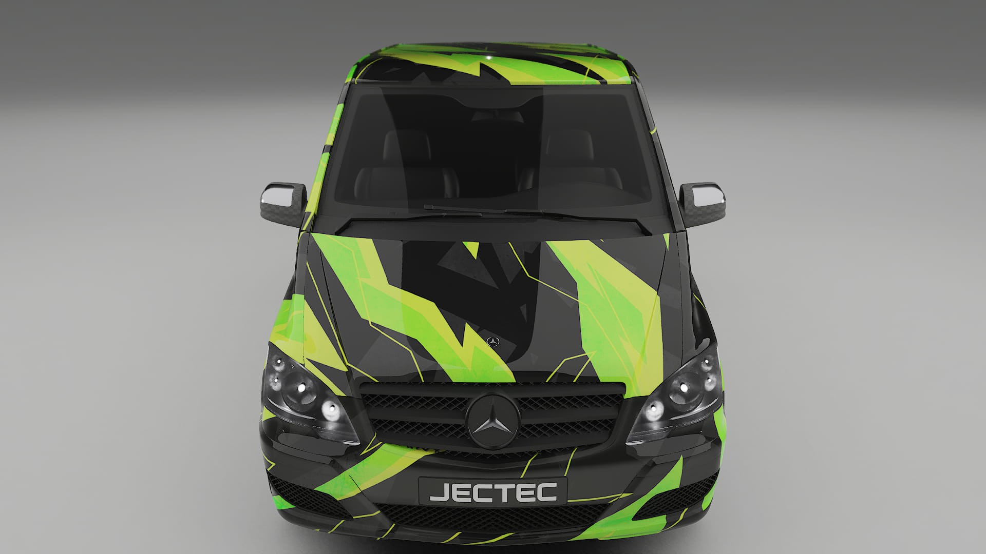 Mercedes Viano Extralong W439 Facelift LCI NINJA TURTLES – Design-Wrap PPF-Kit aus bedruckbarer Polyurethanfolie