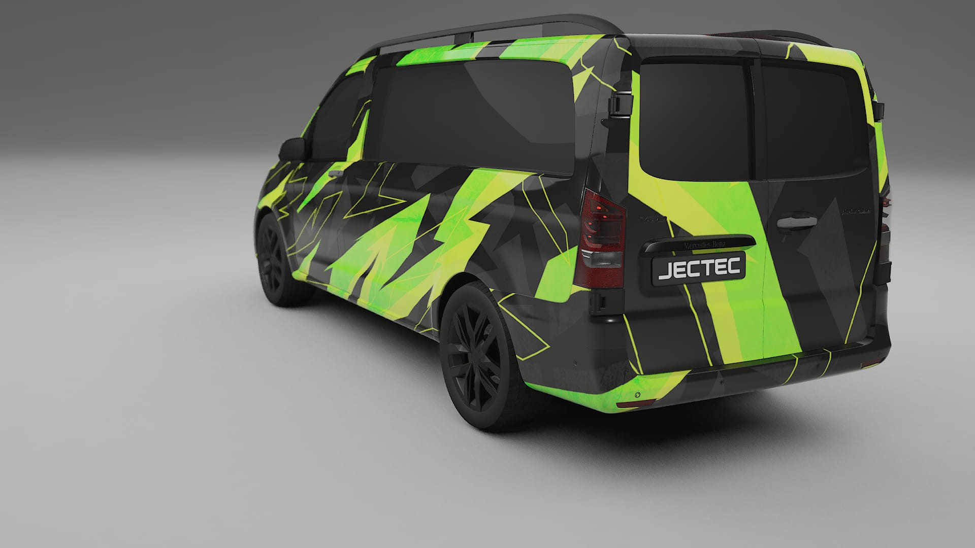 Mercedes Vito Short W447 prefacelift pre-LCI NINJA TURTLES – Design-Wrap PPF-Kit aus bedruckbarer Polyurethanfolie