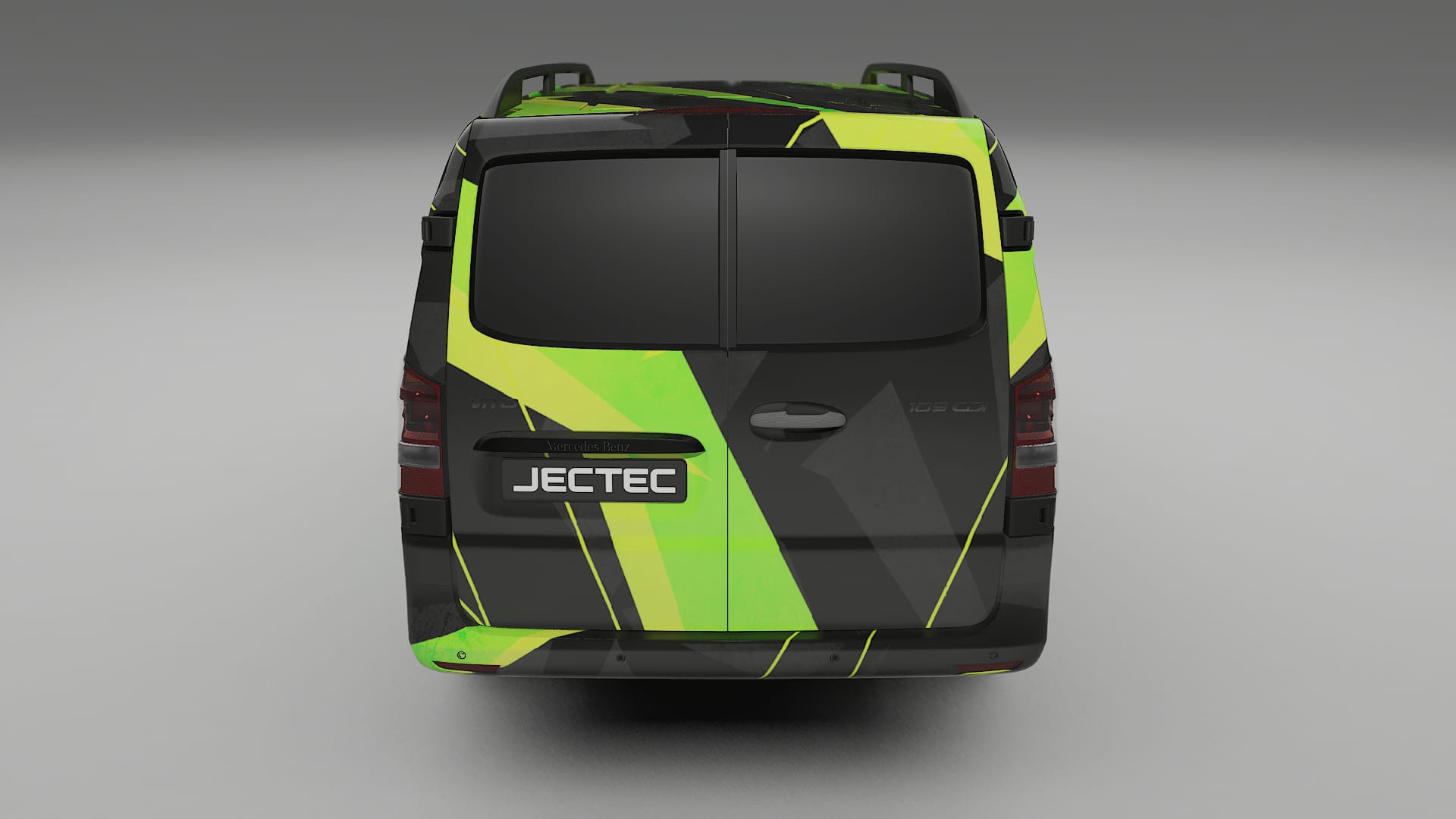 Mercedes Vito Short W447 prefacelift pre-LCI NINJA TURTLES – Design-Wrap PPF-Kit aus bedruckbarer Polyurethanfolie
