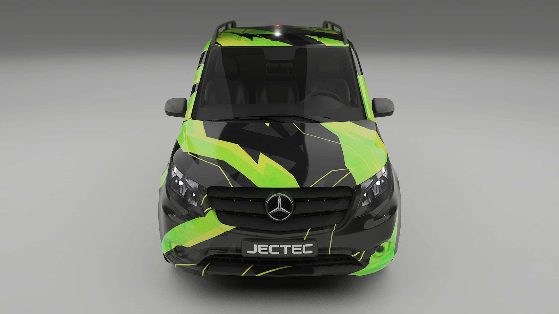 Mercedes Vito Short W447 prefacelift pre-LCI NINJA TURTLES – Design-Wrap PPF-Kit aus bedruckbarer Polyurethanfolie