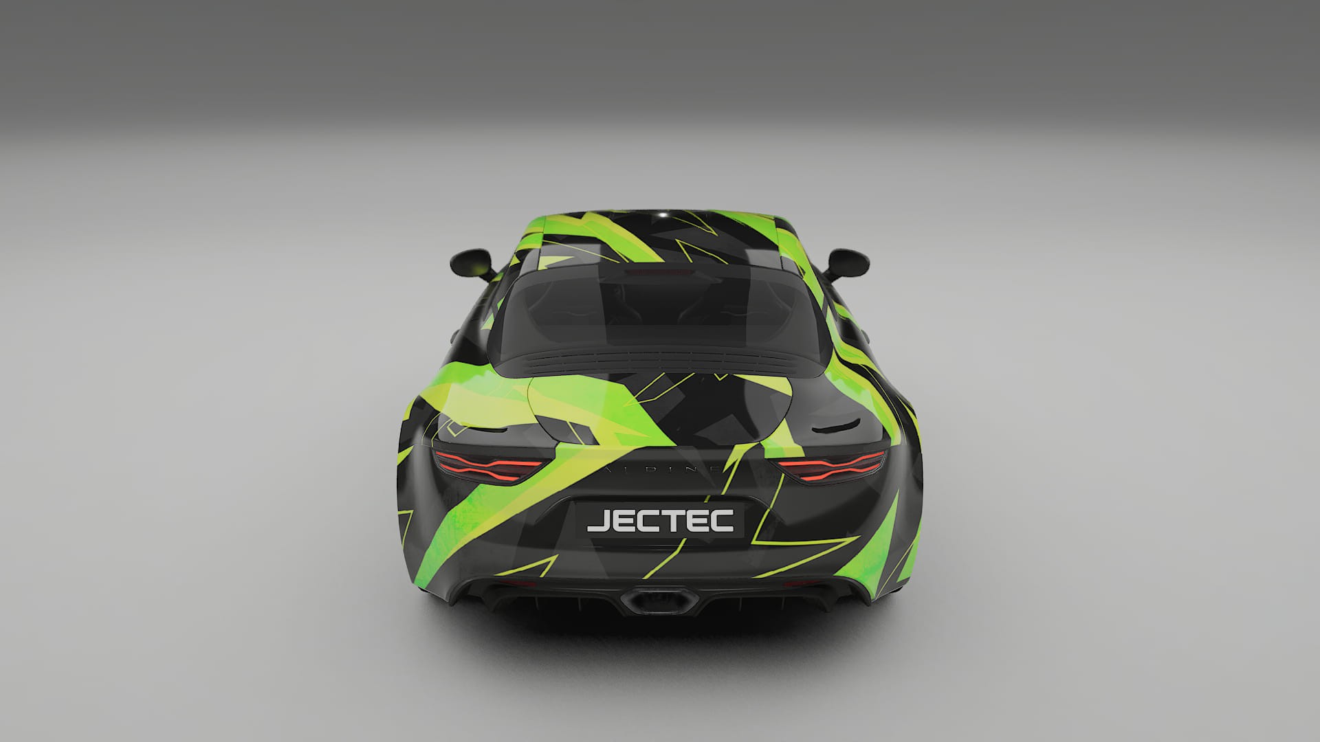 Renault Alpine A110 NINJA TURTLES – Design-Wrap PPF-Kit aus bedruckbarer Polyurethanfolie