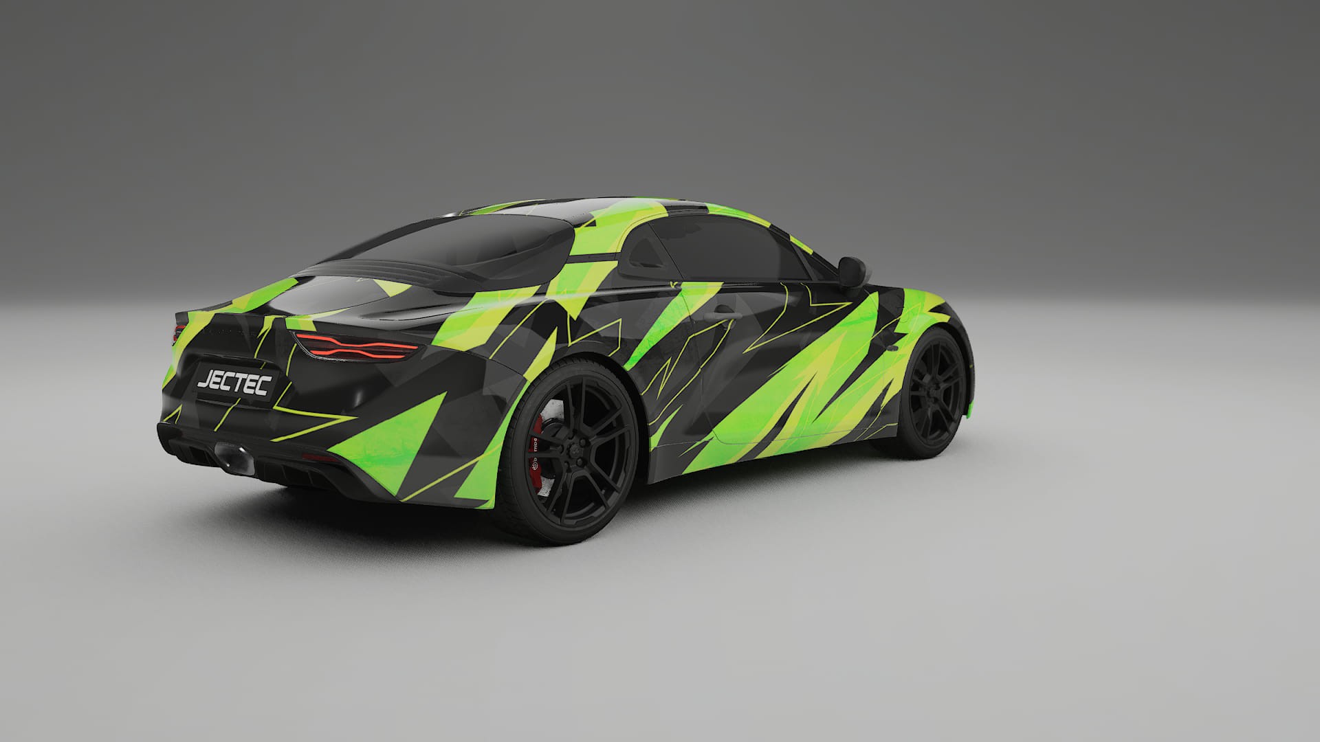 Renault Alpine A110 NINJA TURTLES – Design-Wrap PPF-Kit aus bedruckbarer Polyurethanfolie
