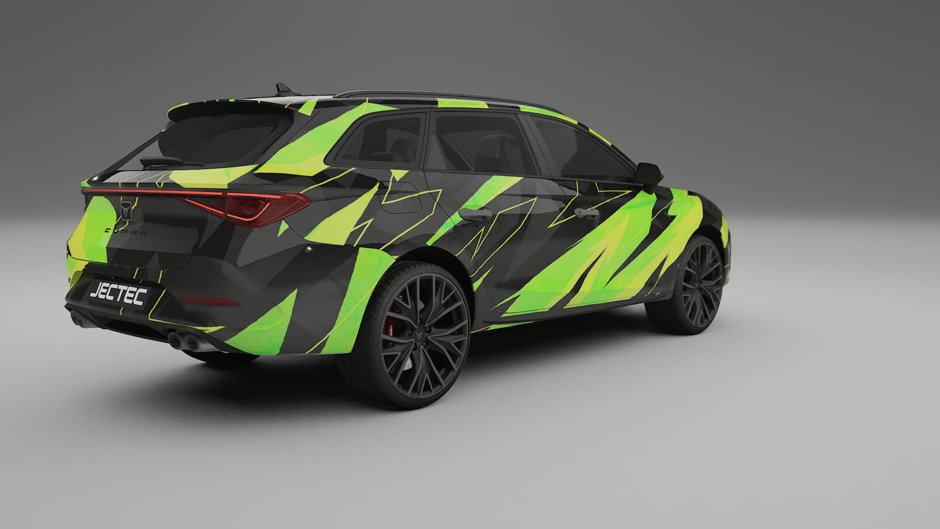Seat Leon Cupra KL NINJA TURTLES – Design-Wrap PPF-Kit aus bedruckbarer Polyurethanfolie