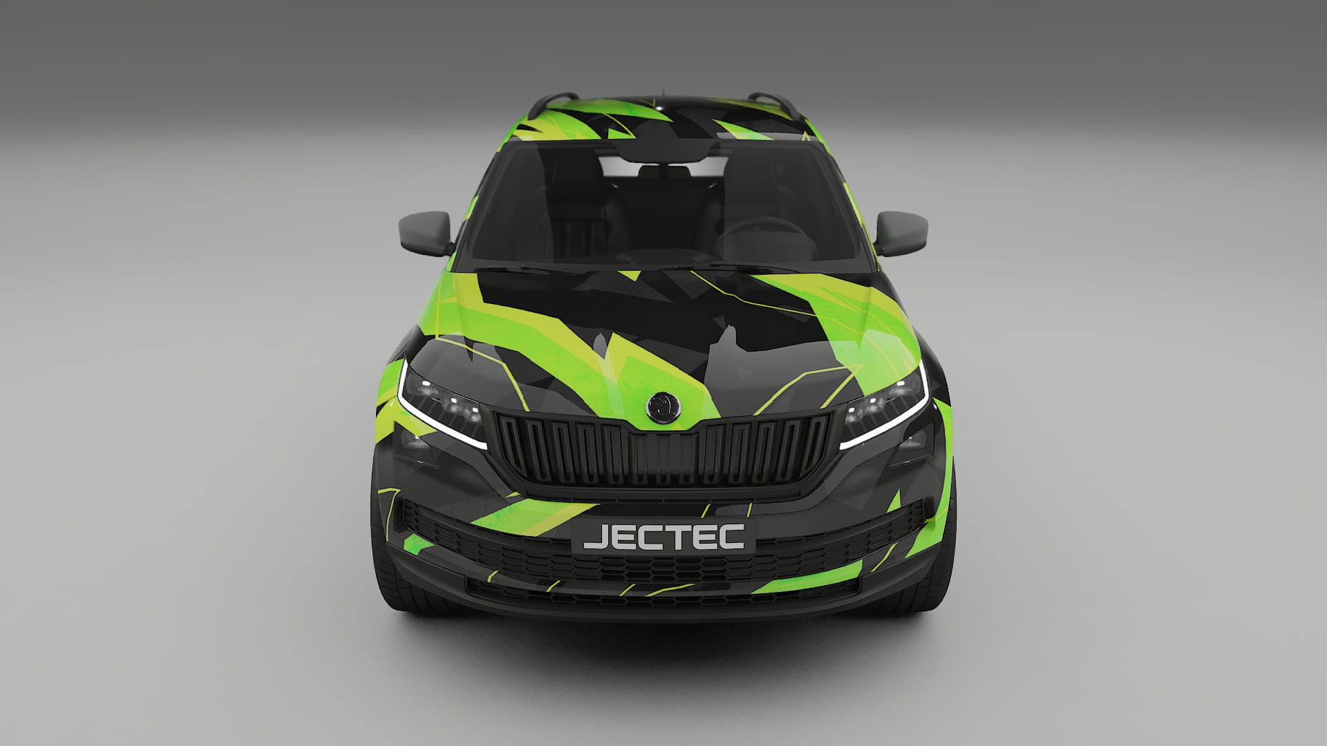Škoda Kodiaq NS7 NINJA TURTLES – Design-Wrap PPF-Kit aus bedruckbarer Polyurethanfolie