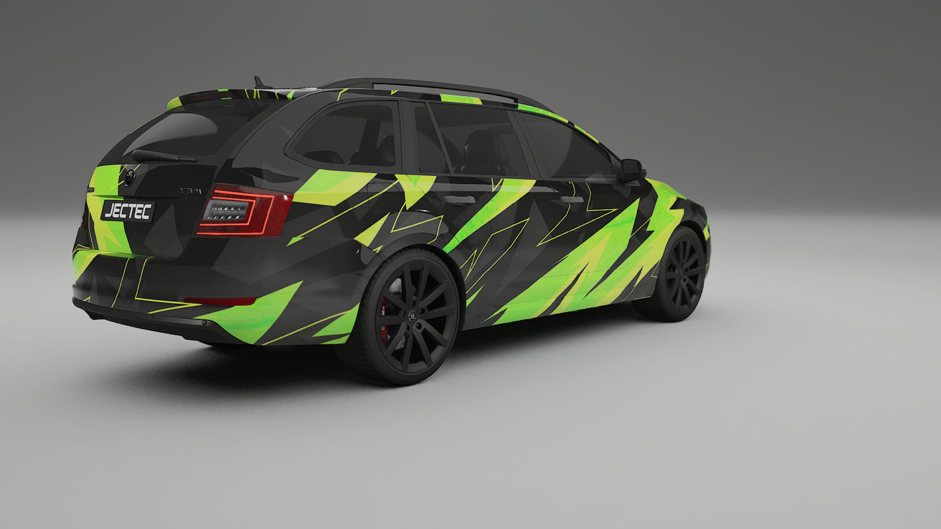 Škoda Octavia combi 5E NINJA TURTLES – Design-Wrap PPF-Kit aus bedruckbarer Polyurethanfolie