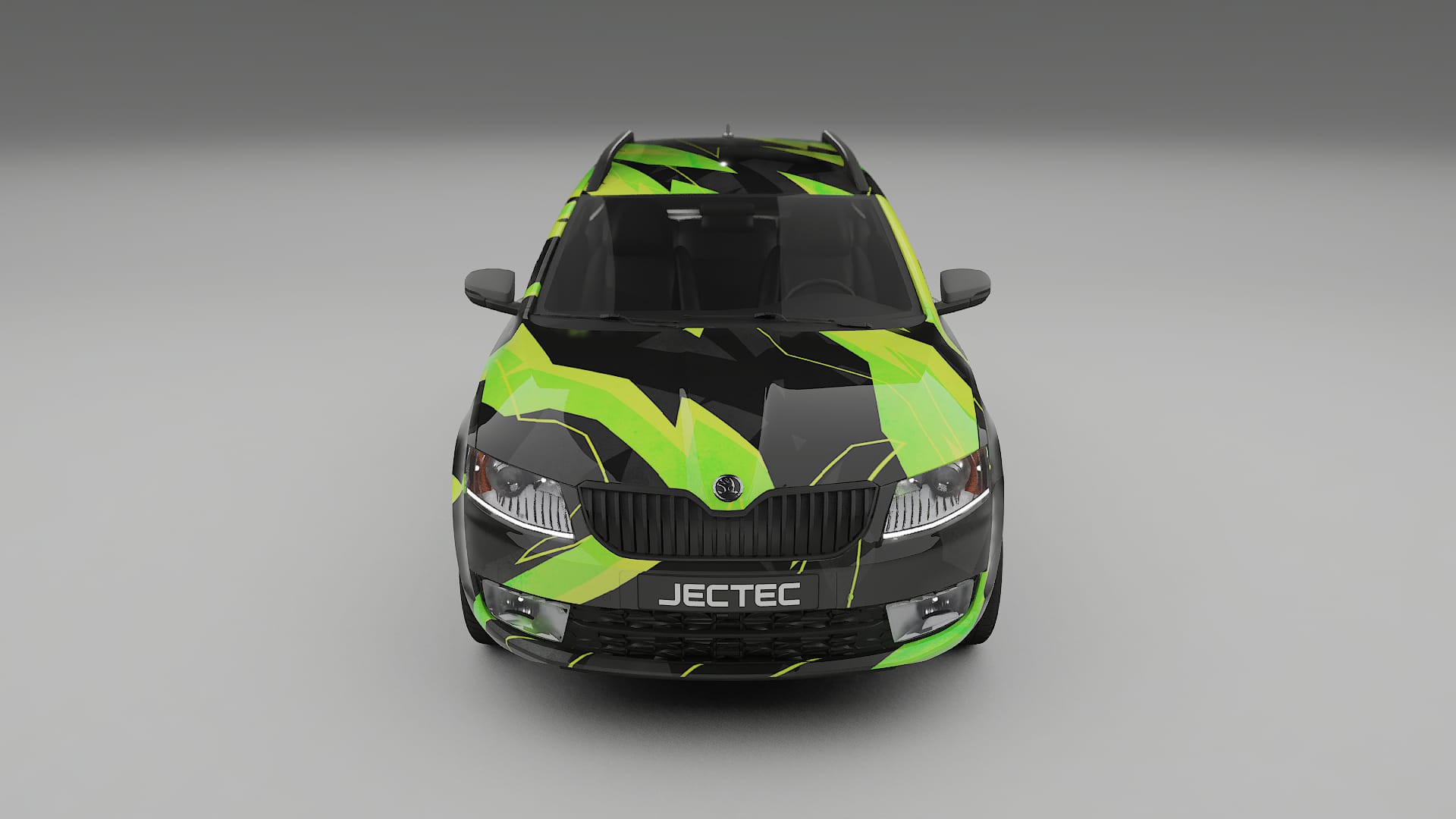 Škoda Octavia combi 5E NINJA TURTLES – Design-Wrap PPF-Kit aus bedruckbarer Polyurethanfolie