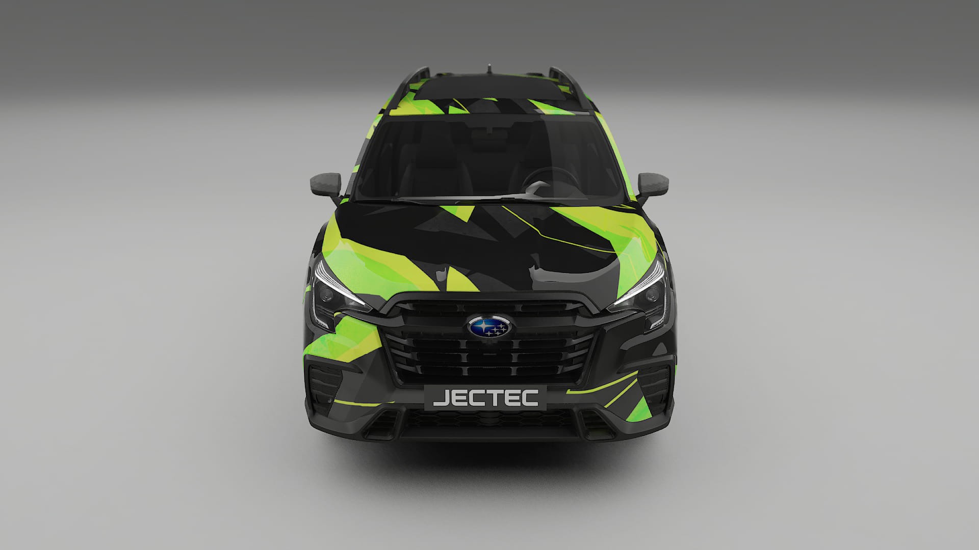 Subaru Ascent BT facelift LCI NINJA TURTLES – Design-Wrap PPF-Kit aus bedruckbarer Polyurethanfolie