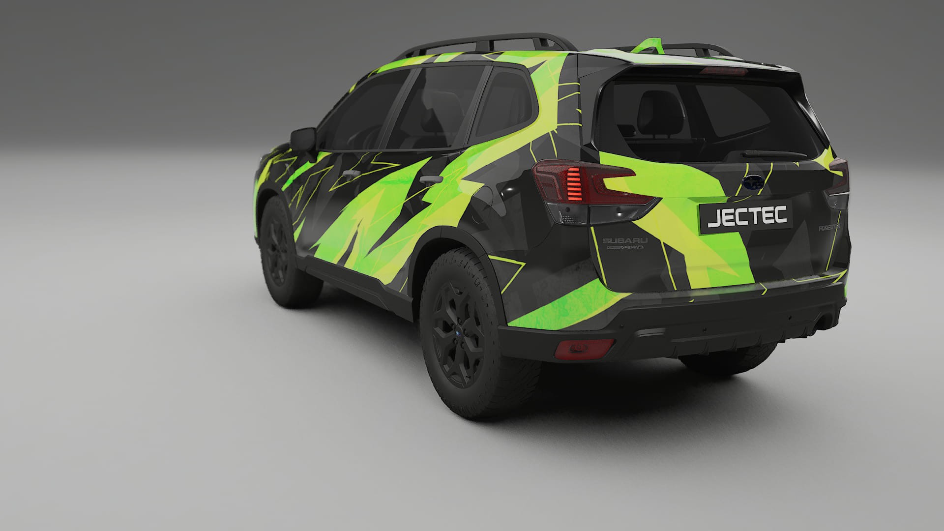 Subaru Forester V SK facelift LCI NINJA TURTLES – Design-Wrap PPF-Kit aus bedruckbarer Polyurethanfolie