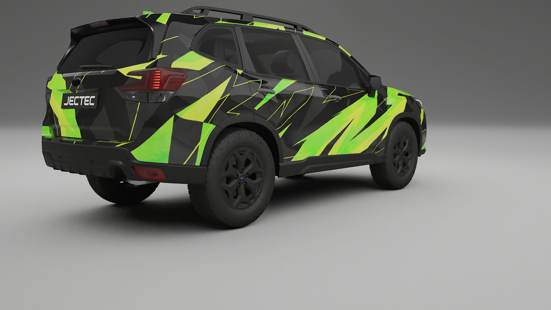 Subaru Forester V SK facelift LCI NINJA TURTLES – Design-Wrap PPF-Kit aus bedruckbarer Polyurethanfolie