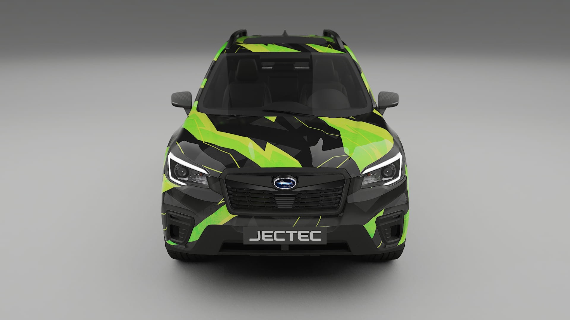 Subaru Forester V SK prefacelift pre-LCI NINJA TURTLES – Design-Wrap PPF-Kit aus bedruckbarer Polyurethanfolie