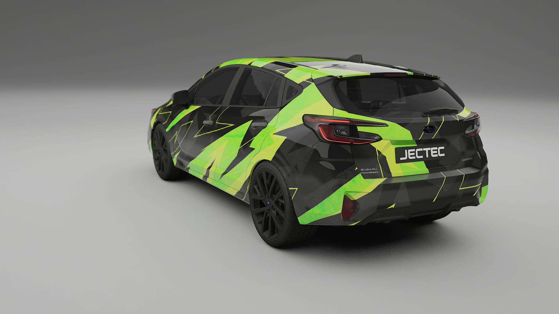 Subaru Impreza GU NINJA TURTLES – Design-Wrap PPF-Kit aus bedruckbarer Polyurethanfolie