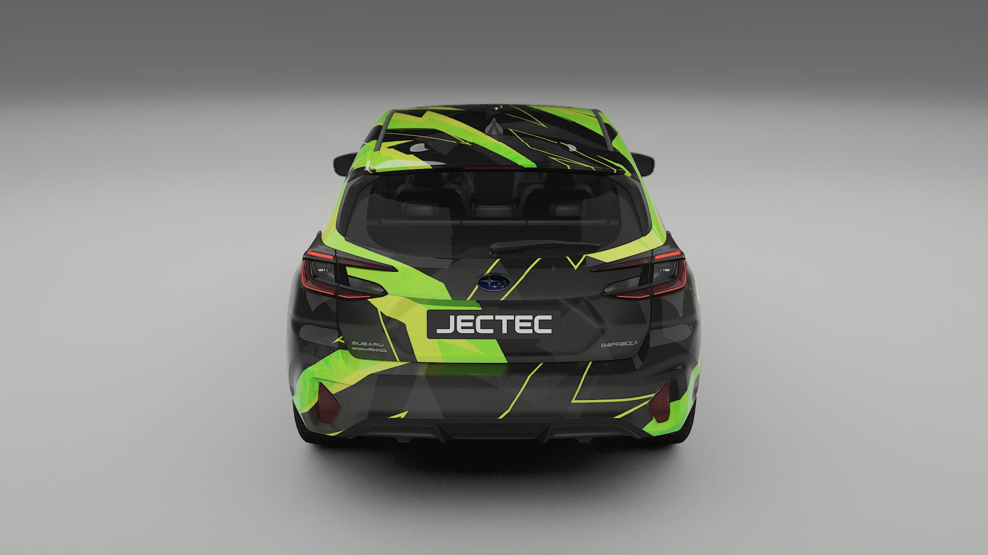 Subaru Impreza GU NINJA TURTLES – Design-Wrap PPF-Kit aus bedruckbarer Polyurethanfolie