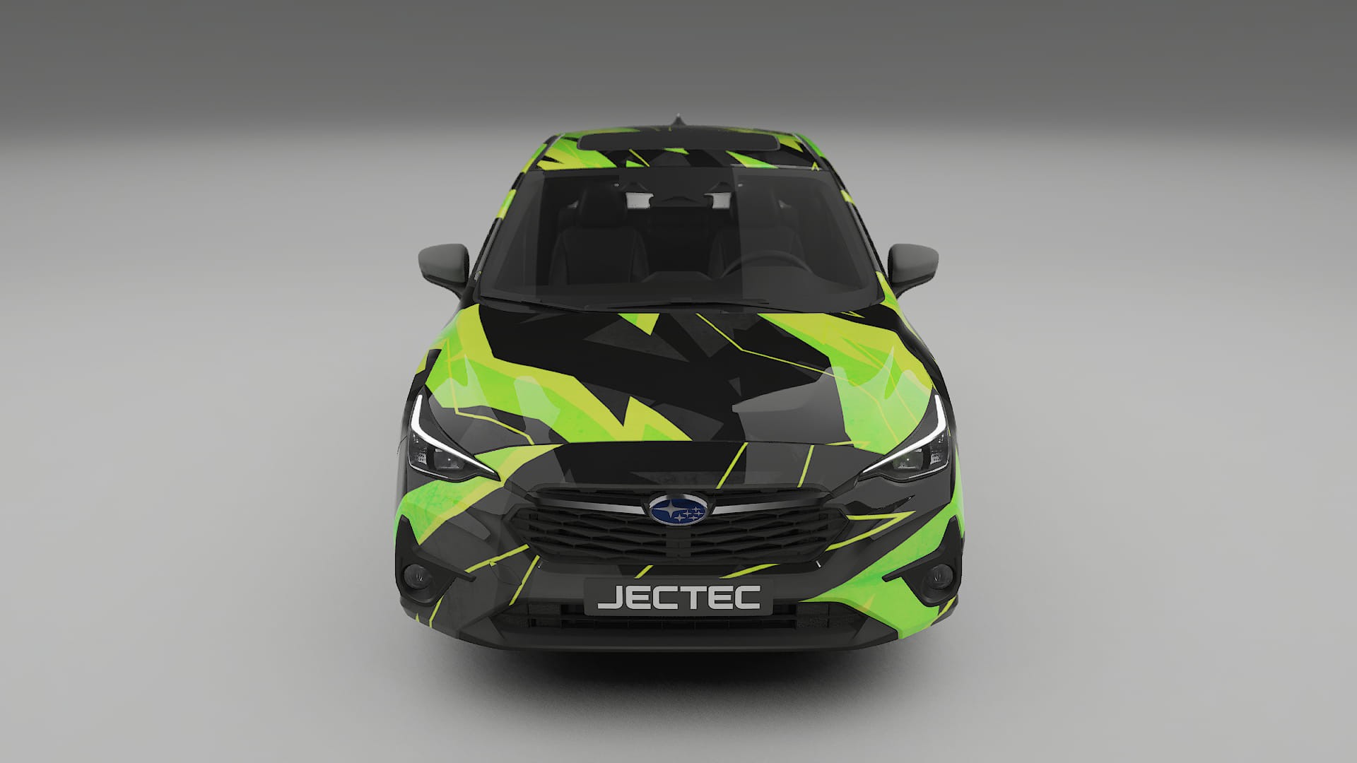 Subaru Impreza GU NINJA TURTLES – Design-Wrap PPF-Kit aus bedruckbarer Polyurethanfolie