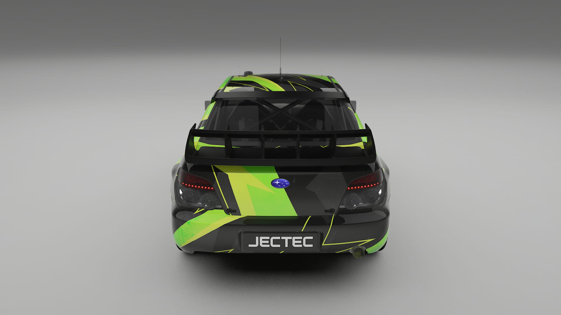 Subaru Impreza WRC GD NINJA TURTLES – Design-Wrap PPF-Kit aus bedruckbarer Polyurethanfolie