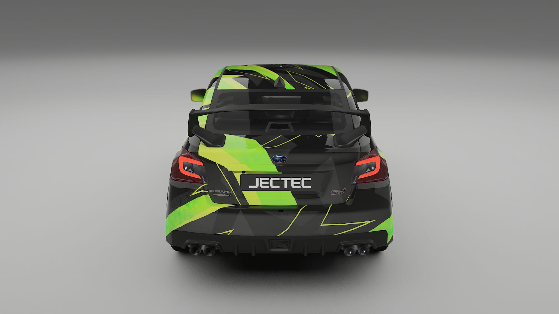 Subaru Impreza WRX Sti VA prefacelift pre-LCI NINJA TURTLES – Design-Wrap PPF-Kit aus bedruckbarer Polyurethanfolie