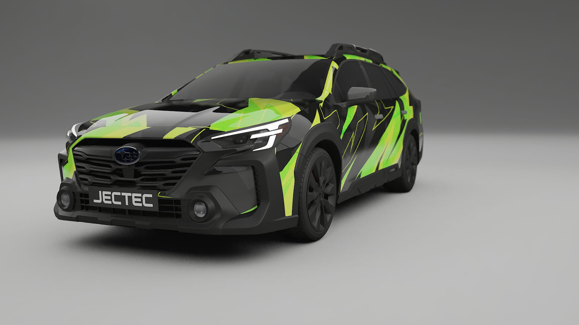 Subaru Outback VI BS facelift LCI NINJA TURTLES – Design-Wrap PPF-Kit aus bedruckbarer Polyurethanfolie