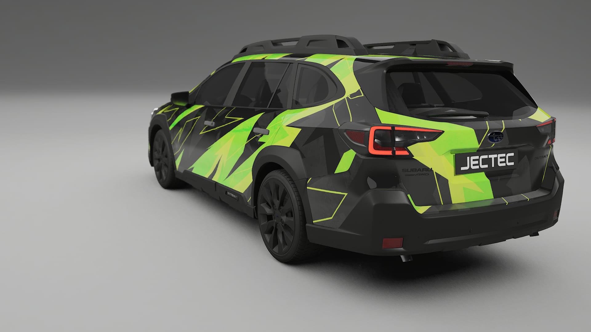 Subaru Outback VI BS facelift LCI NINJA TURTLES – Design-Wrap PPF-Kit aus bedruckbarer Polyurethanfolie