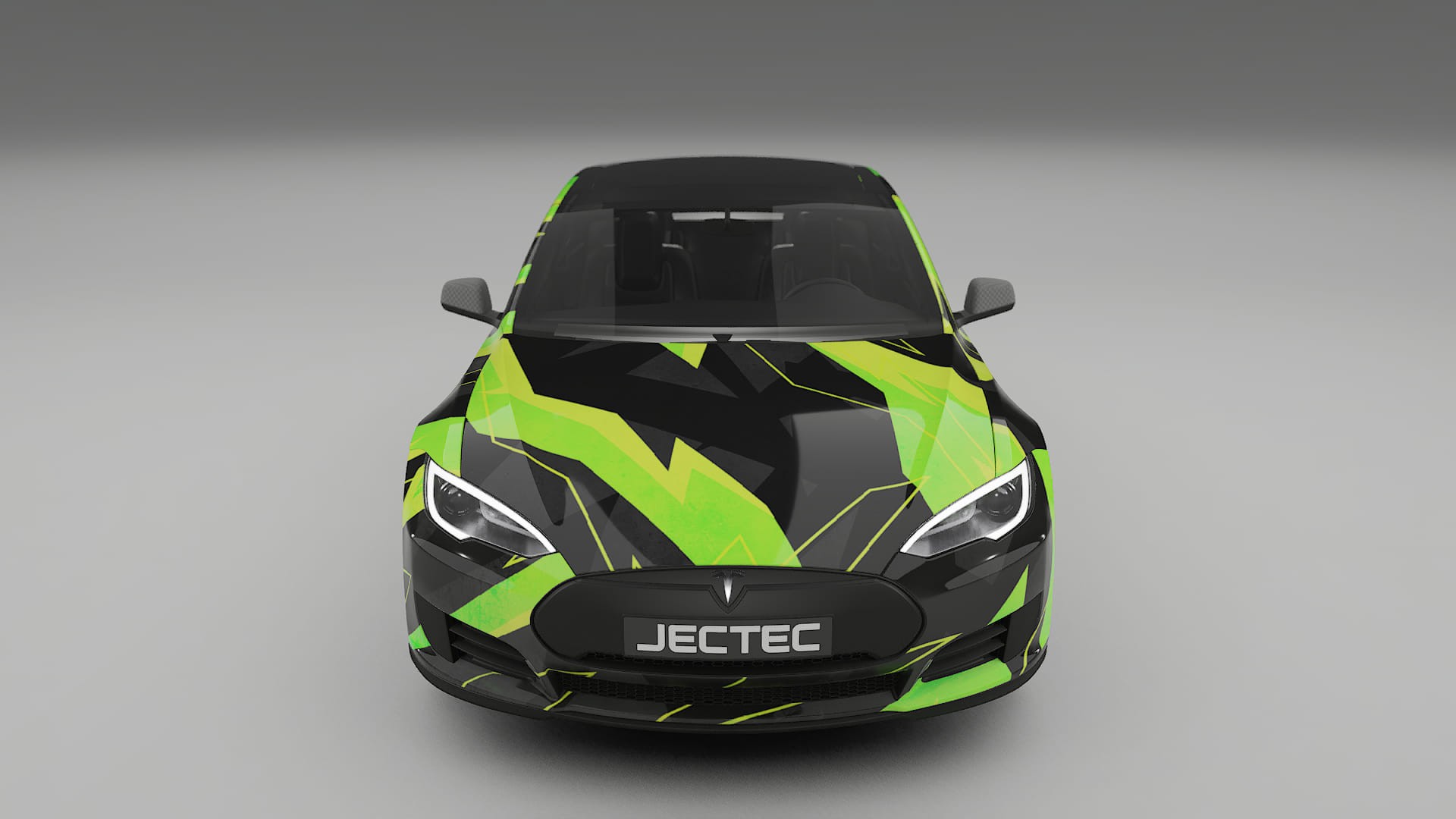 Tesla Model-S NINJA TURTLES – Design-Wrap PPF-Kit aus bedruckbarer Polyurethanfolie