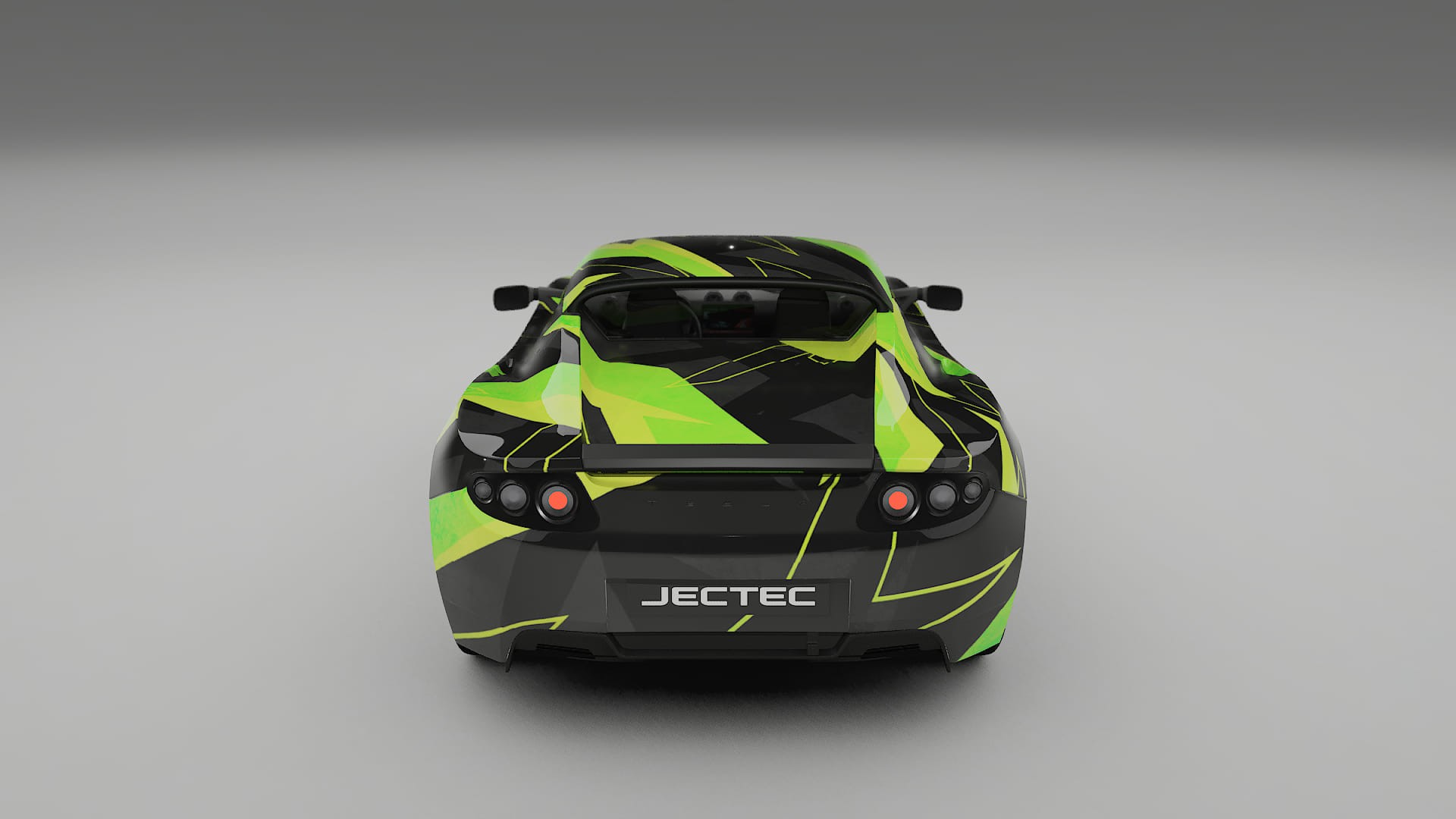 Tesla Roadster 2.5 NINJA TURTLES – Design-Wrap PPF-Kit aus bedruckbarer Polyurethanfolie