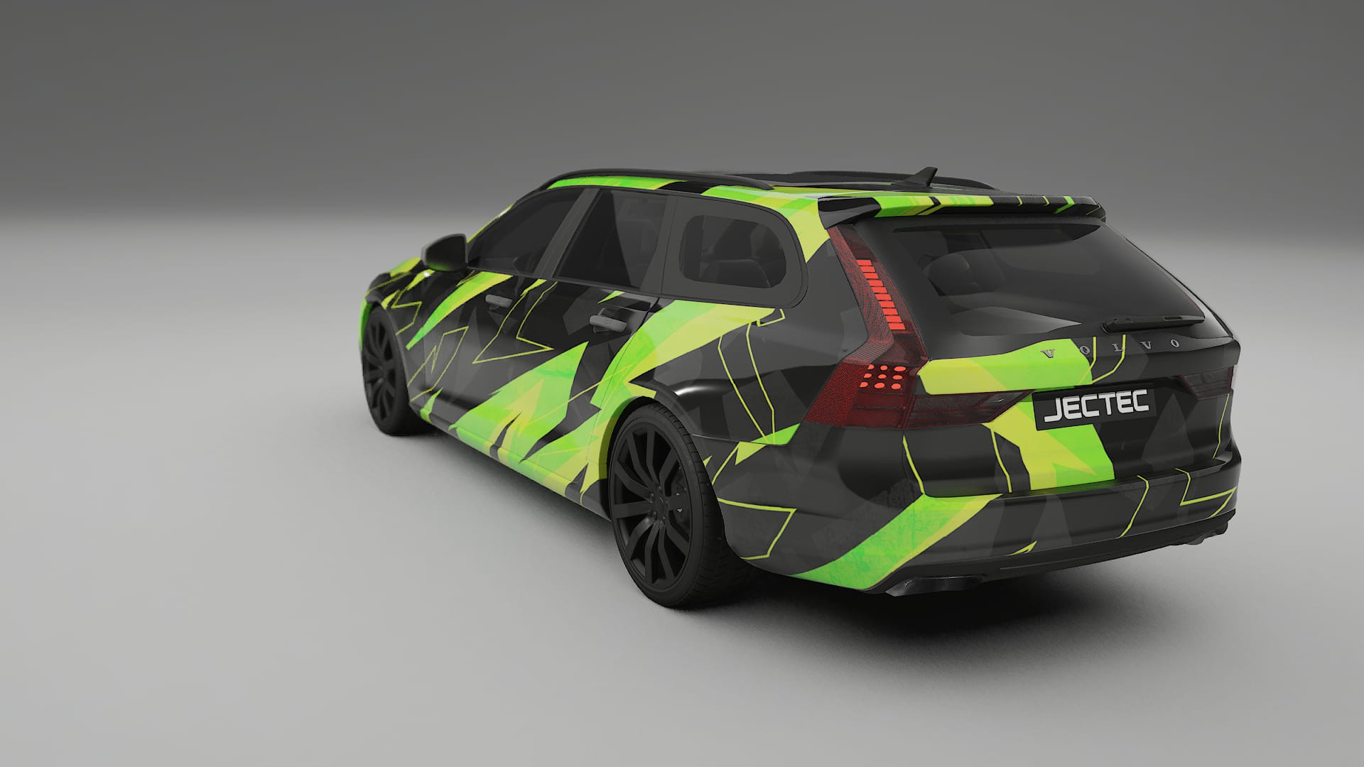 Volvo V90 P5 NINJA TURTLES – Design-Wrap PPF-Kit aus bedruckbarer Polyurethanfolie
