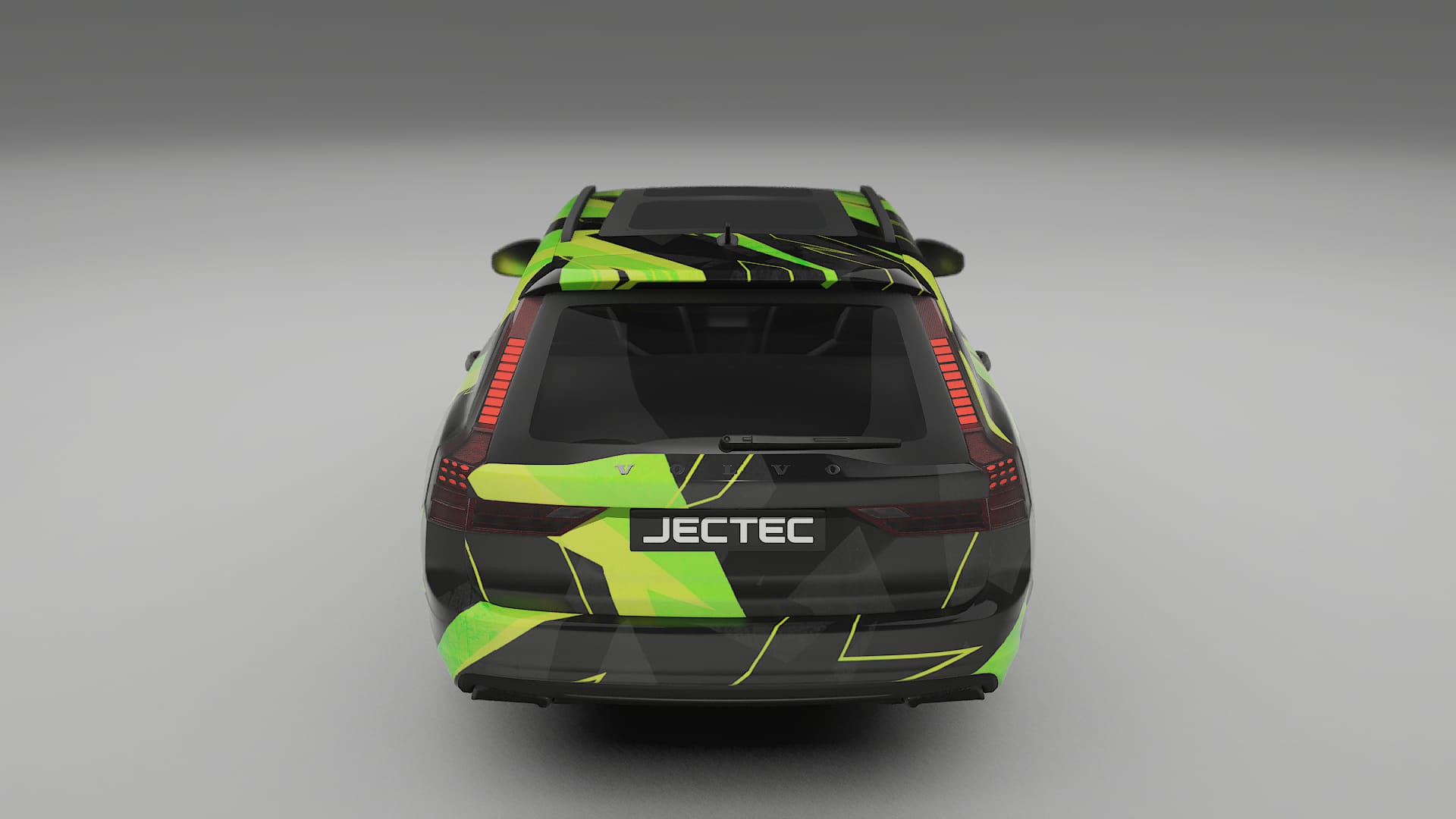 Volvo V90 P5 NINJA TURTLES – Design-Wrap PPF-Kit aus bedruckbarer Polyurethanfolie