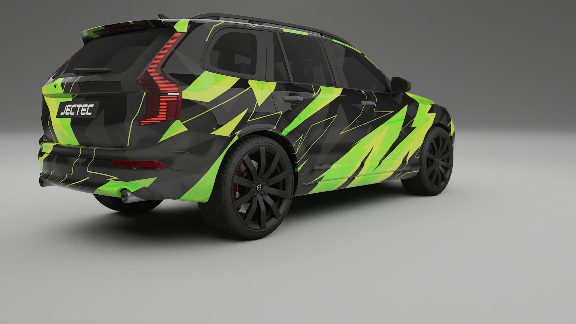 Volvo XC90 SPA NINJA TURTLES – Design-Wrap PPF-Kit aus bedruckbarer Polyurethanfolie