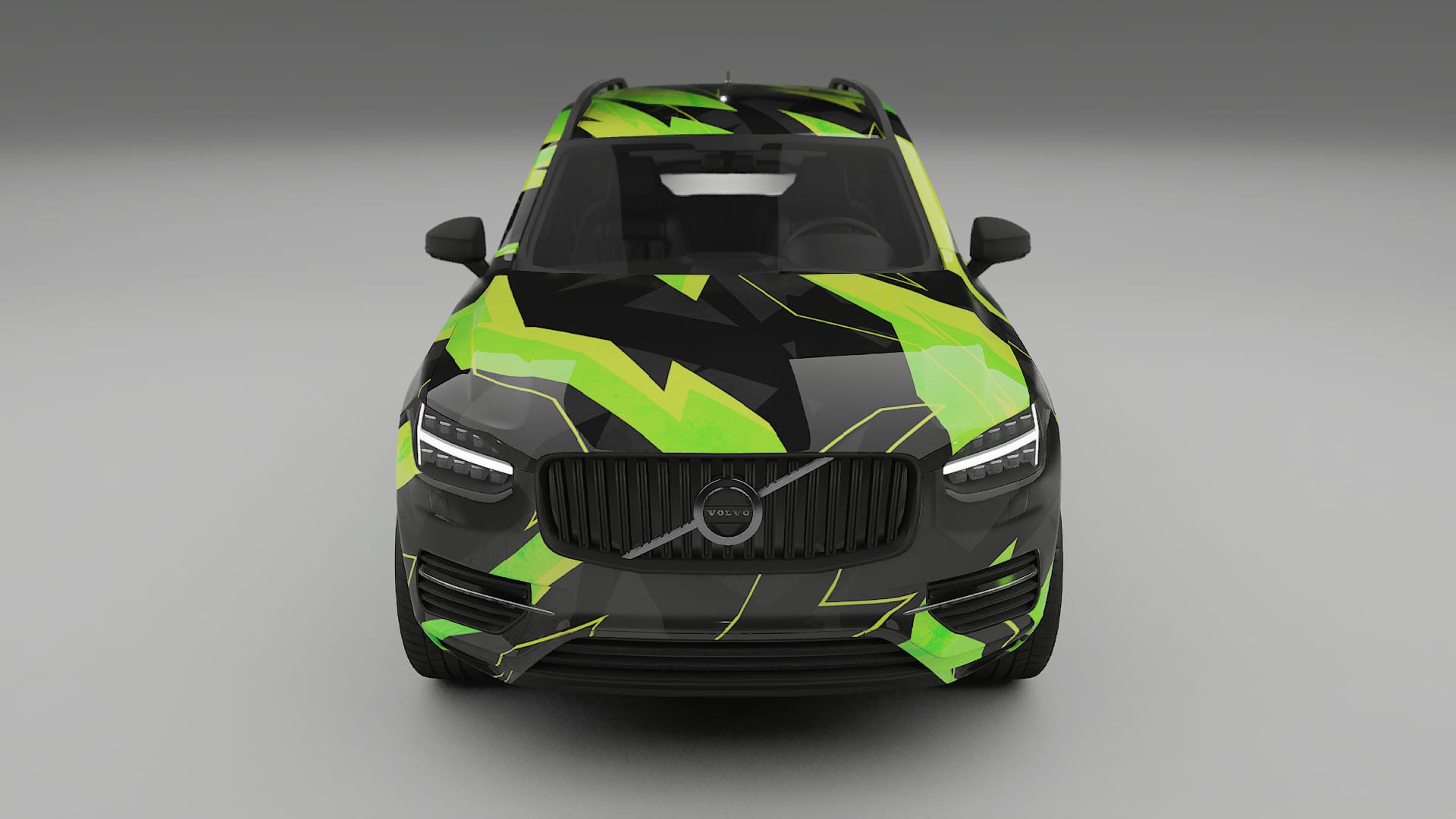 Volvo XC90 SPA NINJA TURTLES – Design-Wrap PPF-Kit aus bedruckbarer Polyurethanfolie