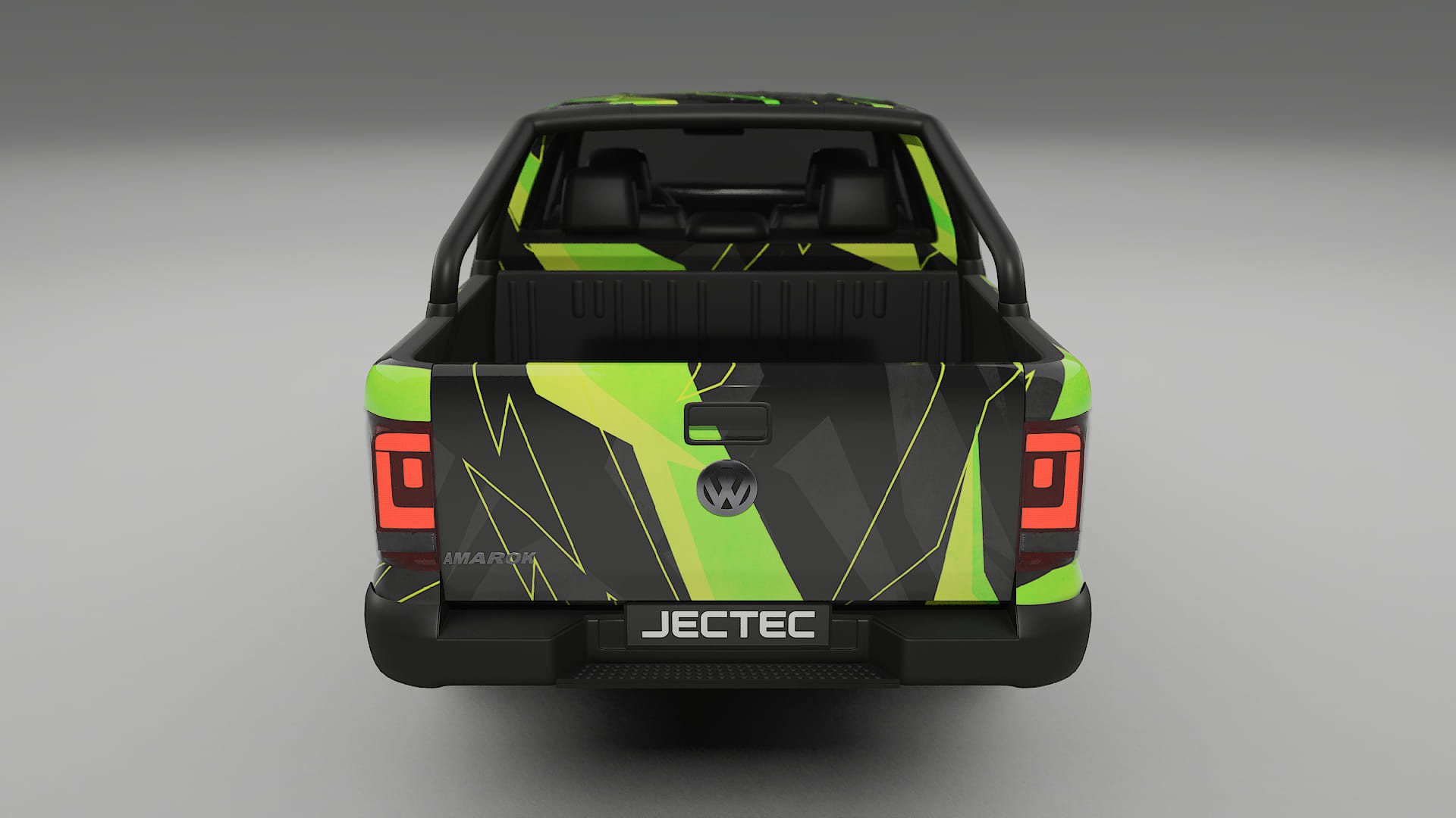 VW Amarok 2H NINJA TURTLES – Design-Wrap PPF-Kit aus bedruckbarer Polyurethanfolie
