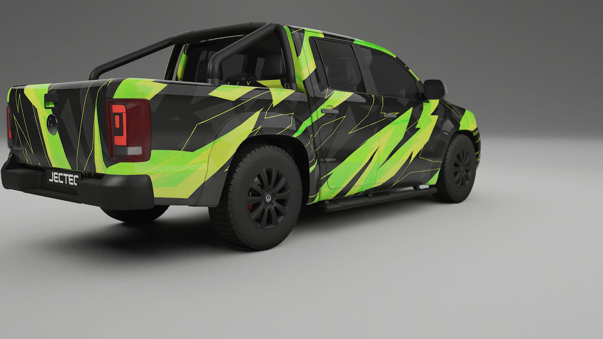 VW Amarok 2H NINJA TURTLES – Design-Wrap PPF-Kit aus bedruckbarer Polyurethanfolie