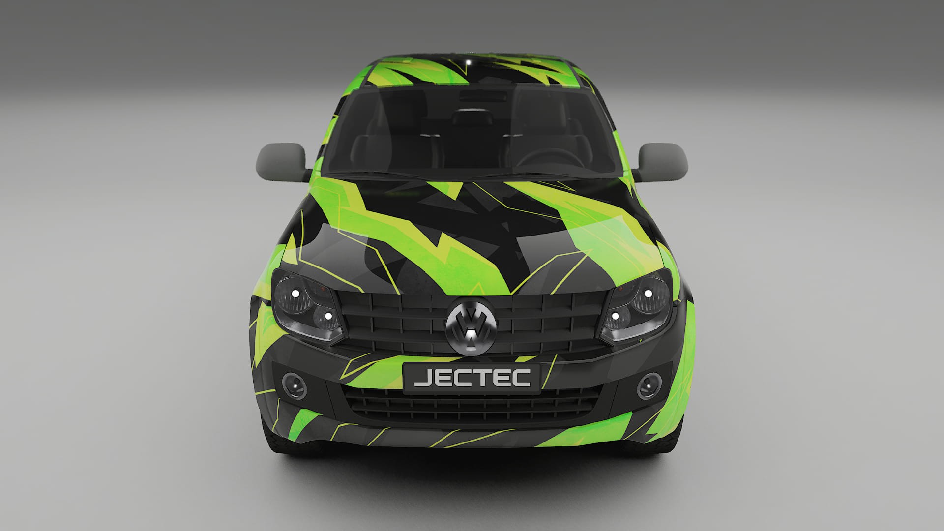 VW Amarok 2H NINJA TURTLES – Design-Wrap PPF-Kit aus bedruckbarer Polyurethanfolie