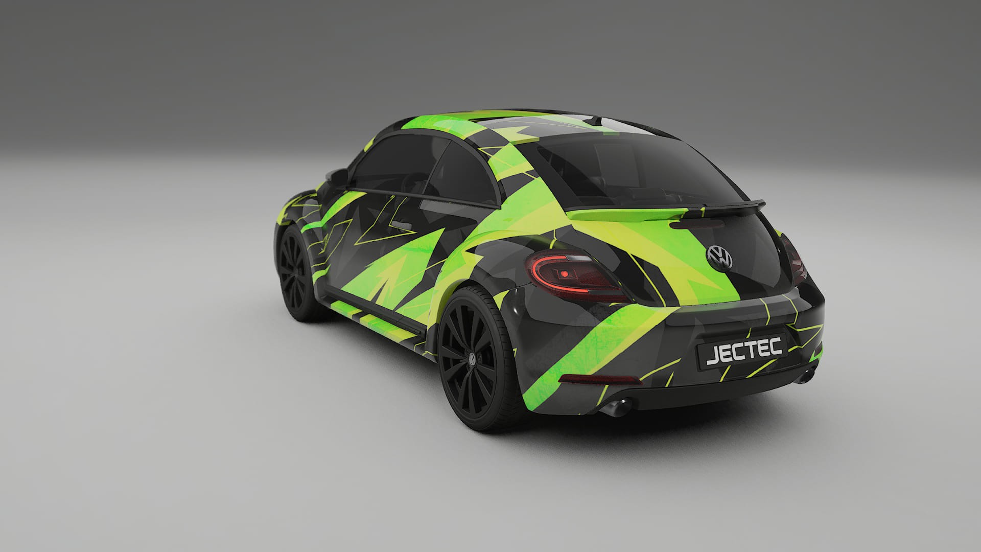 VW Beetle A5 prefacelift pre-LCI NINJA TURTLES – Design-Wrap PPF-Kit aus bedruckbarer Polyurethanfolie