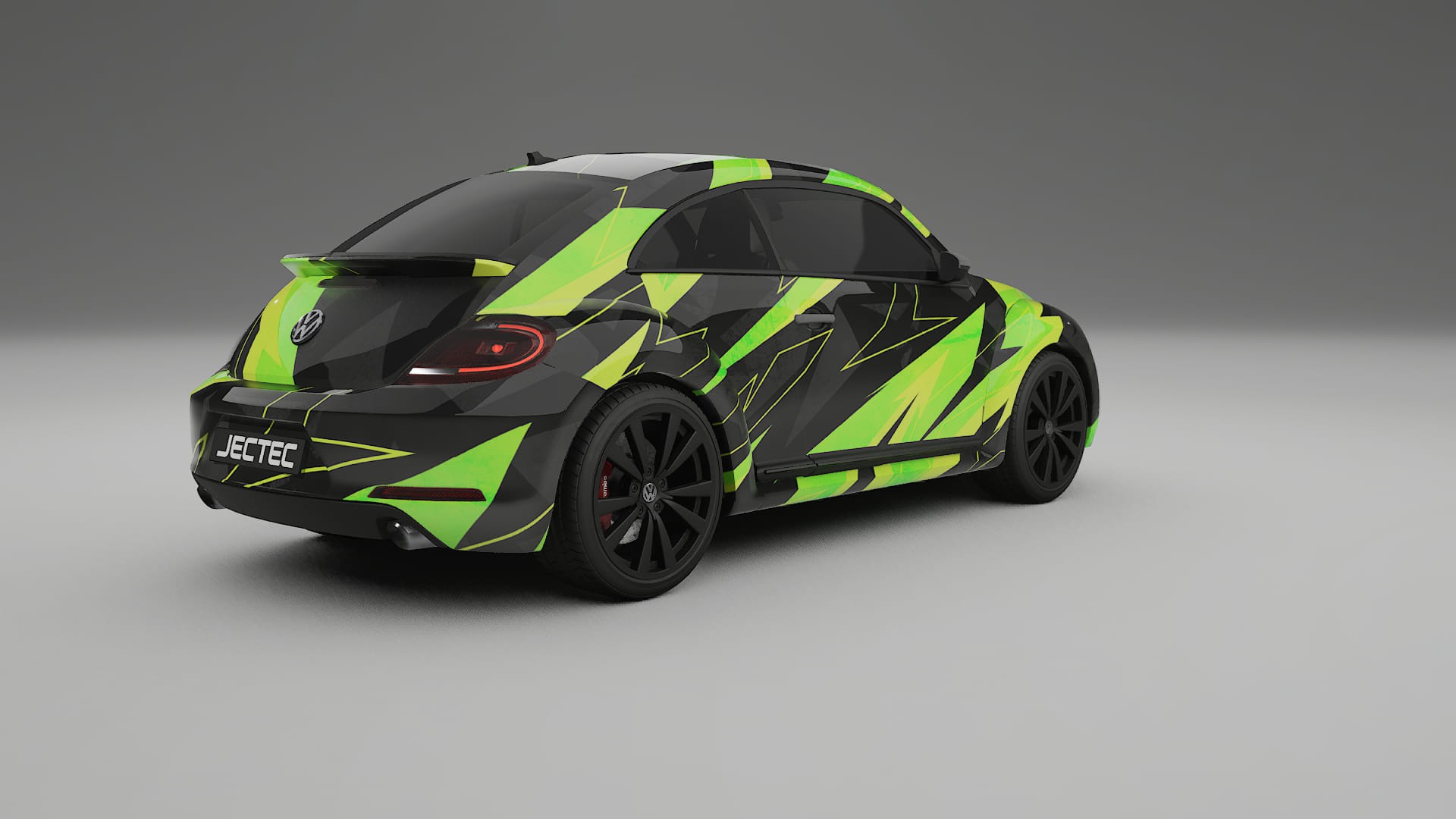 VW Beetle A5 prefacelift pre-LCI NINJA TURTLES – Design-Wrap PPF-Kit aus bedruckbarer Polyurethanfolie