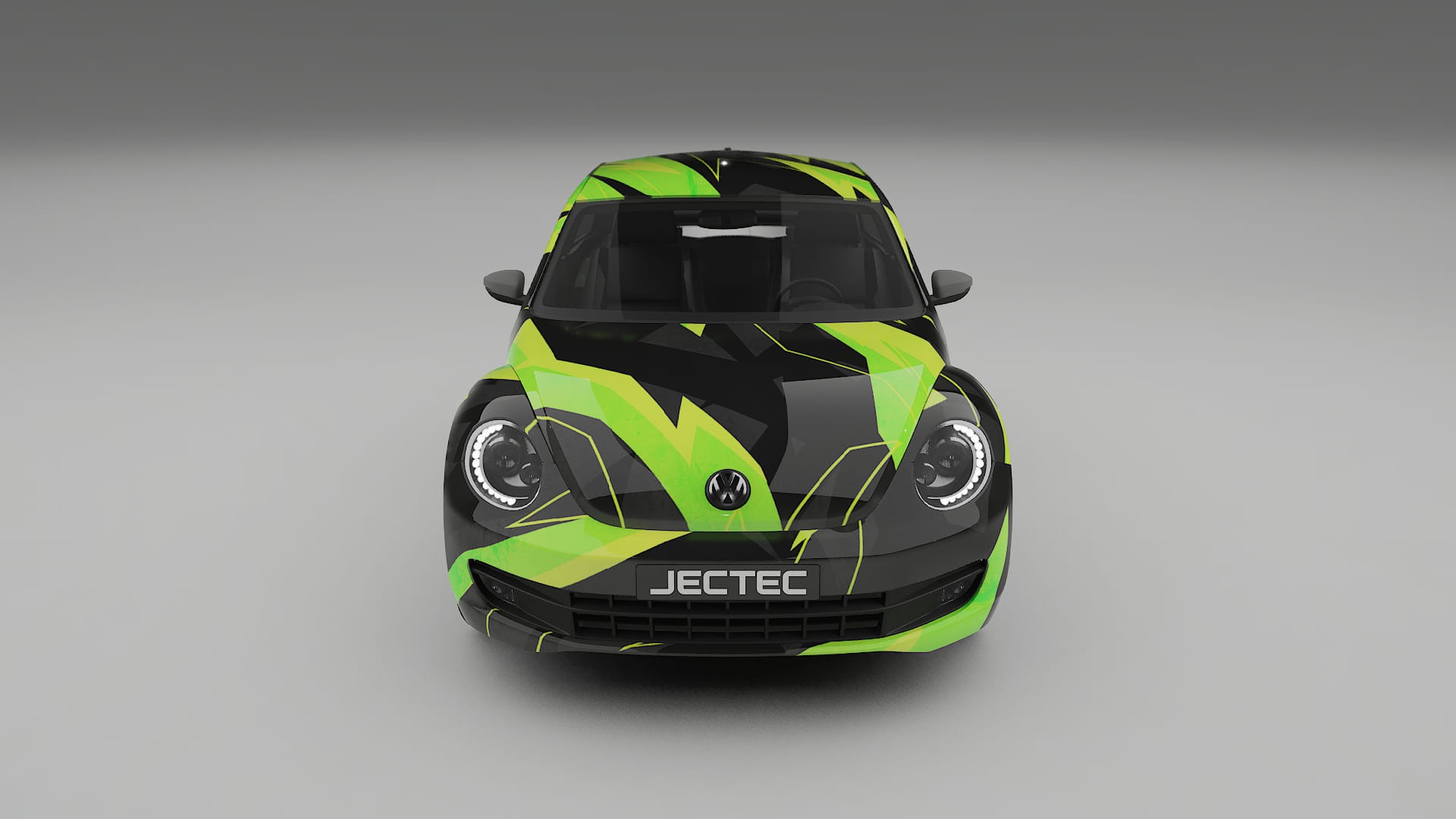 VW Beetle A5 prefacelift pre-LCI NINJA TURTLES – Design-Wrap PPF-Kit aus bedruckbarer Polyurethanfolie